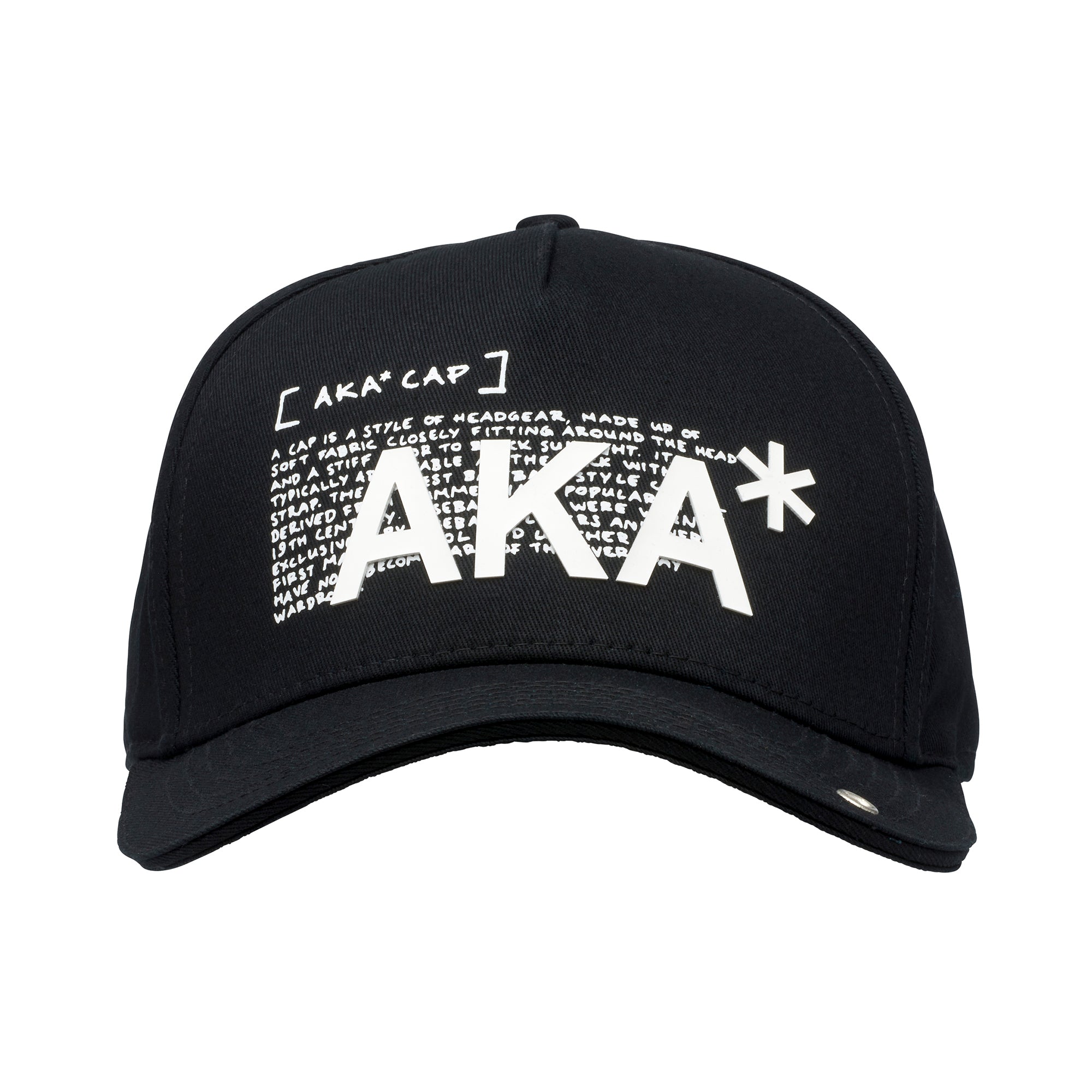 Brick Lane Cap-Cap-AKA*-Black/White-SchoolBagsAndStuff