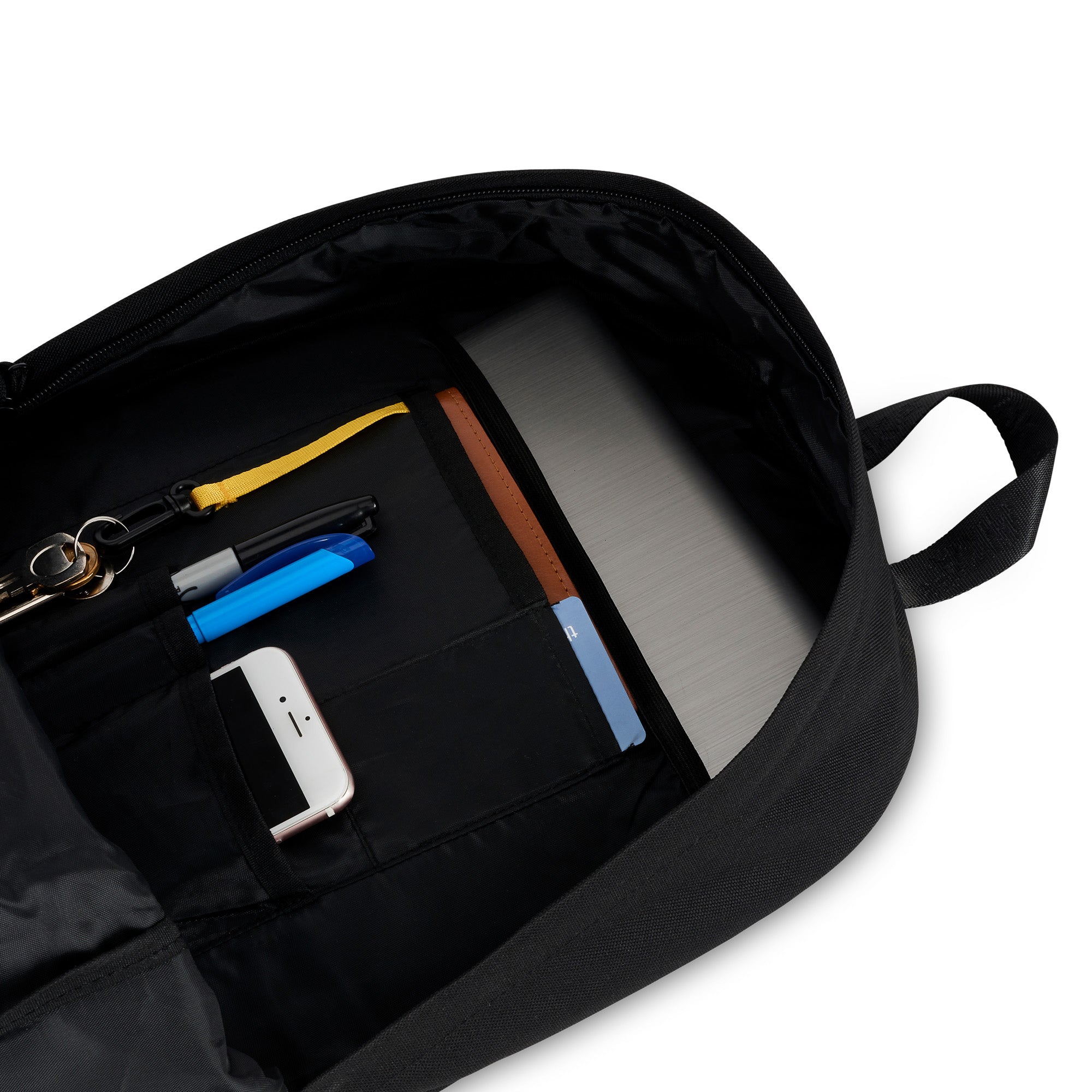 Brixton Backpack-Backpack-AKA*-Black-SchoolBagsAndStuff