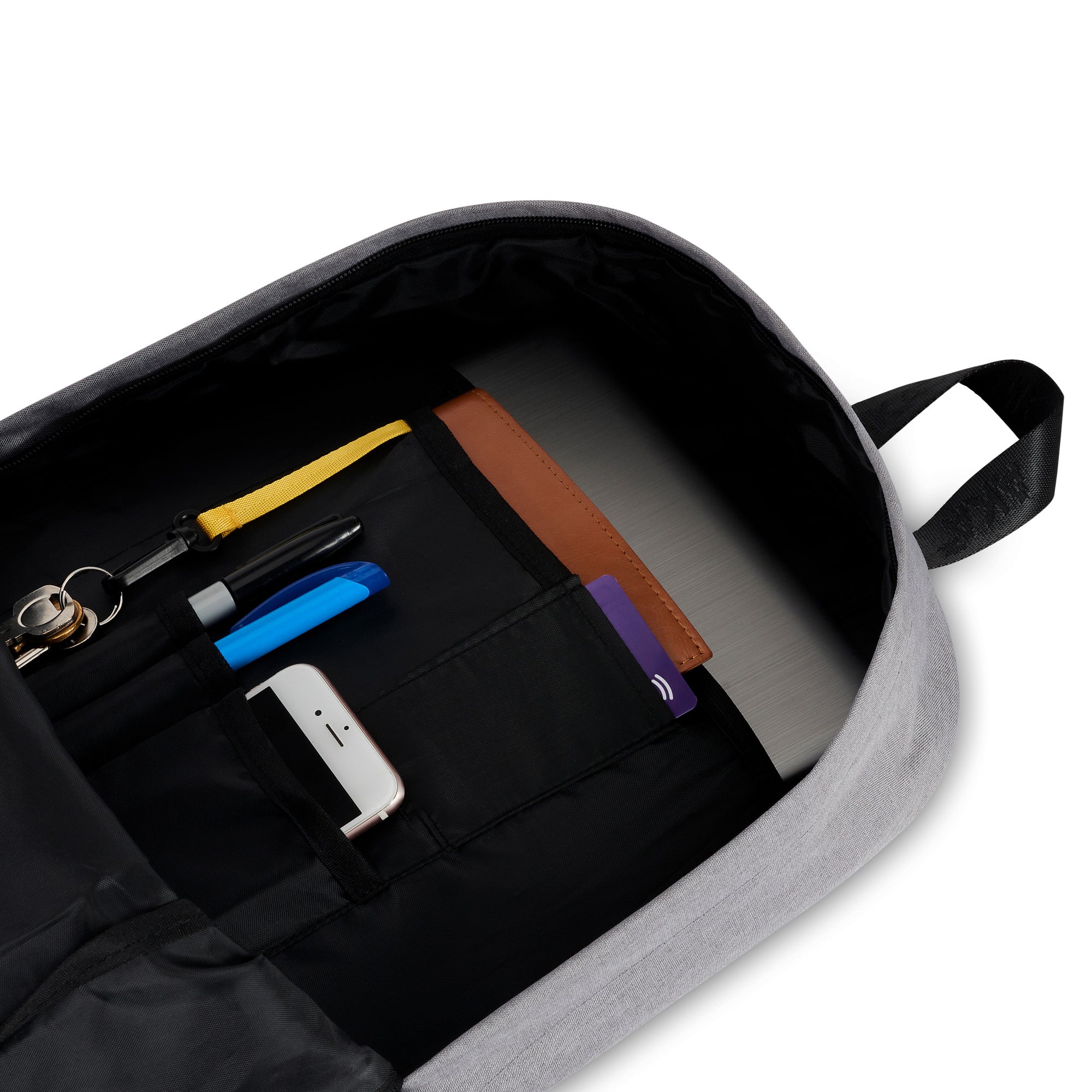 Brixton Backpack-Backpack-AKA*-Grey-SchoolBagsAndStuff