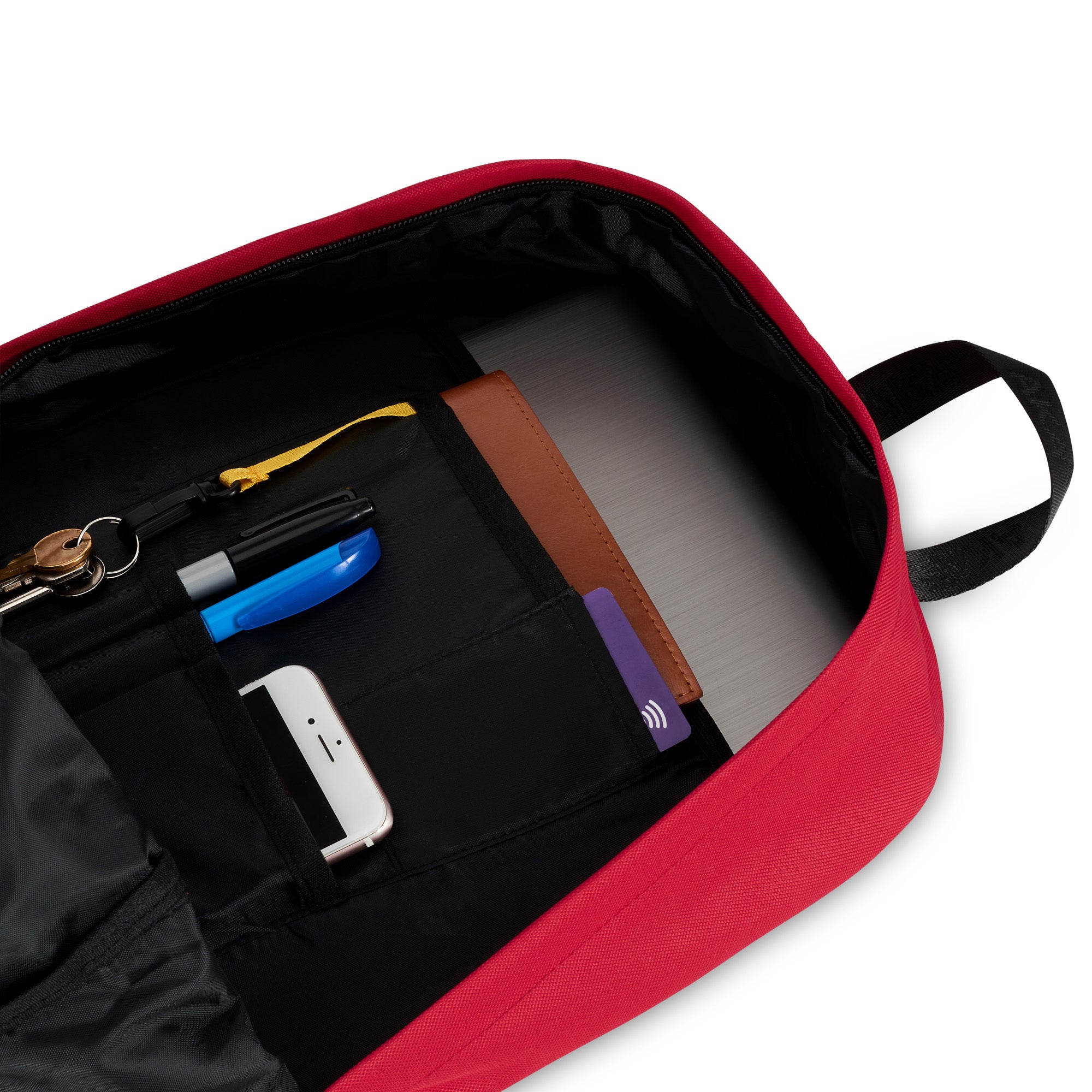 Berwick Backpack-Backpack-AKA*-Red-SchoolBagsAndStuff
