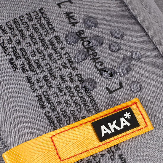 Brixton Backpack-Backpack-AKA*-Grey-SchoolBagsAndStuff