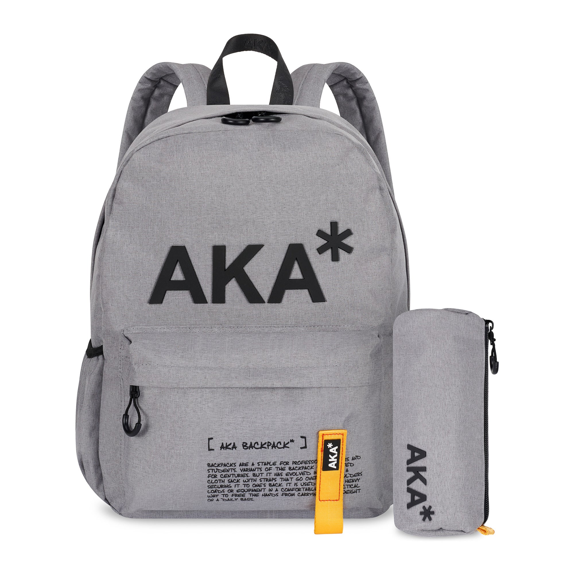 Brixton Backpack-Backpack-AKA*-Grey-SchoolBagsAndStuff