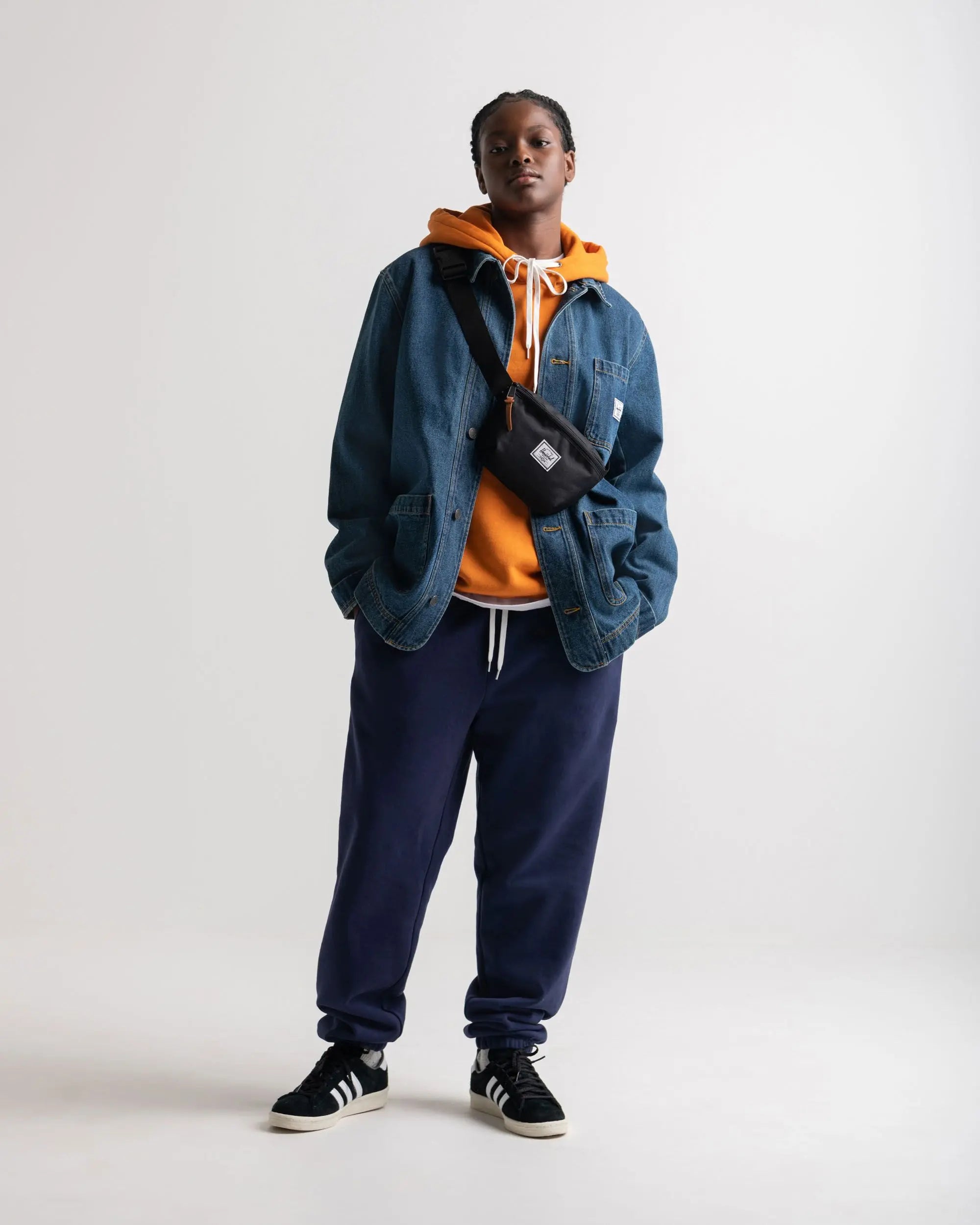Fourteen Waist/Hip Bag-Waist Bag-Herschel Supply Co-Raven X-SchoolBagsAndStuff
