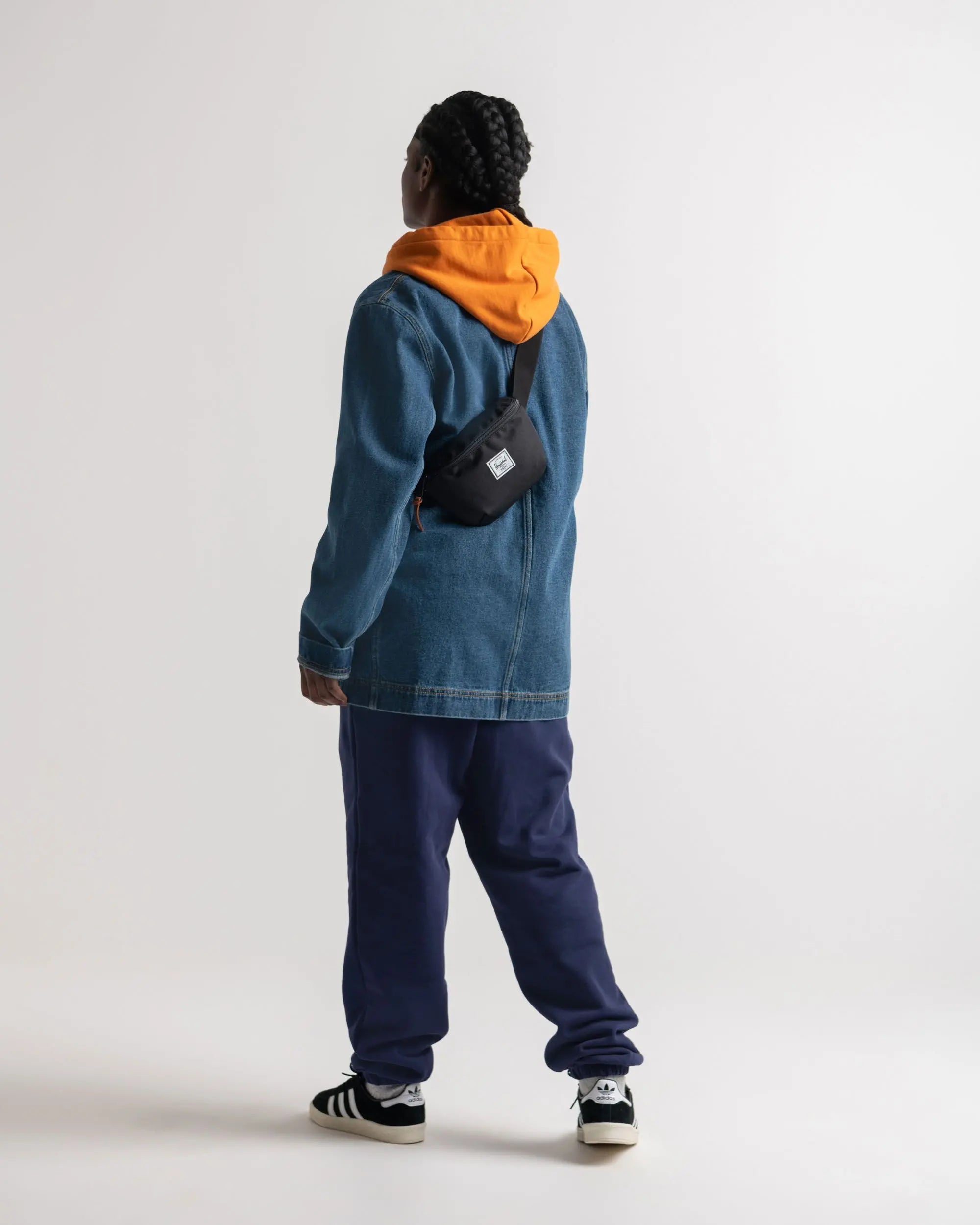 Fourteen Waist/Hip Bag-Waist Bag-Herschel Supply Co-Raven X-SchoolBagsAndStuff