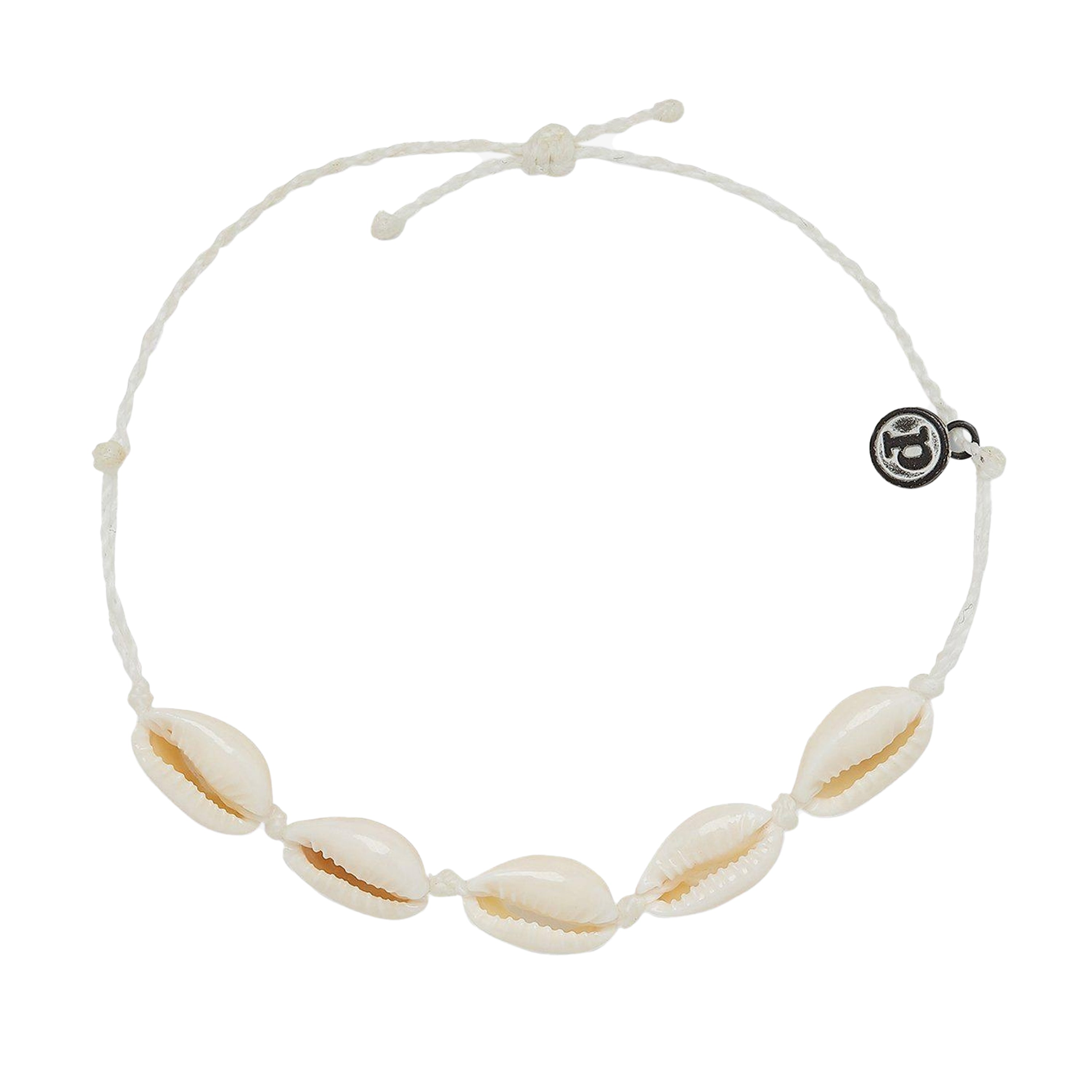 Knotted Cowries Bracelet-Bracelet-Puravida-White-SchoolBagsAndStuff