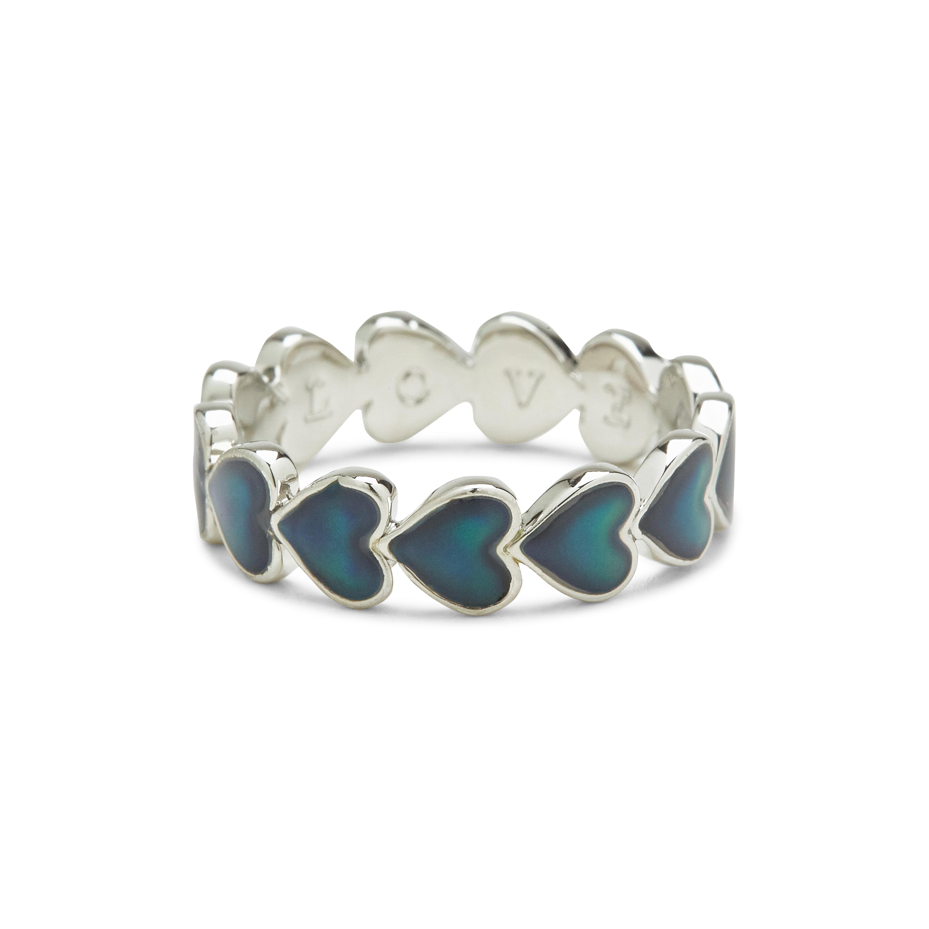Mood Love Hearts Band Ring-Ring-Puravida-SchoolBagsAndStuff