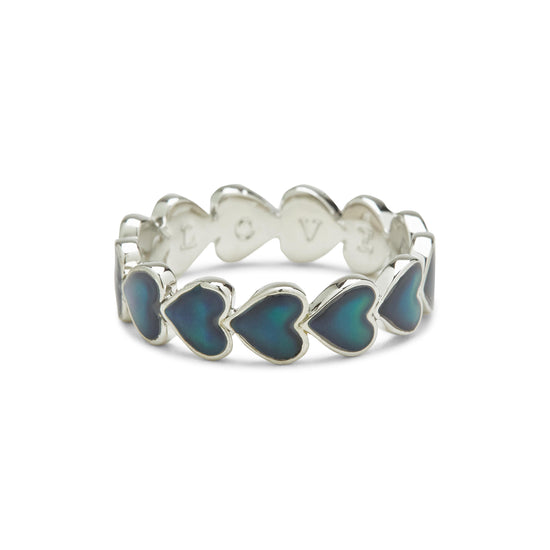 Mood Love Hearts Band Ring-Ring-Puravida-SchoolBagsAndStuff