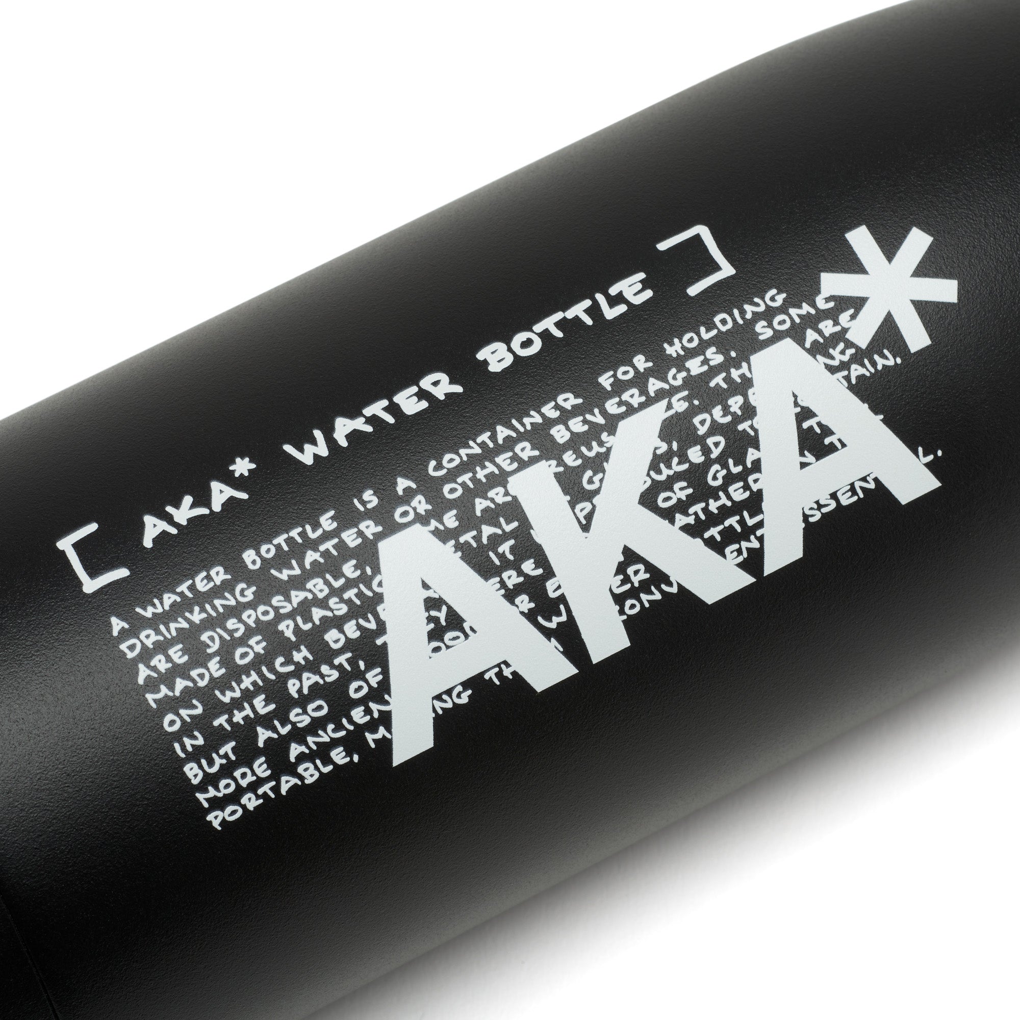 Brick Lane Water Bottle-Water Bottle-AKA*-Black-SchoolBagsAndStuff