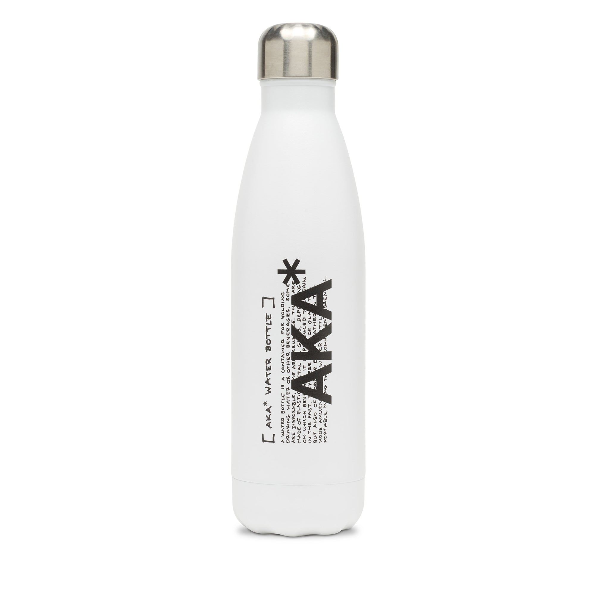Brick Lane Water Bottle-Water Bottle-AKA*-White-SchoolBagsAndStuff