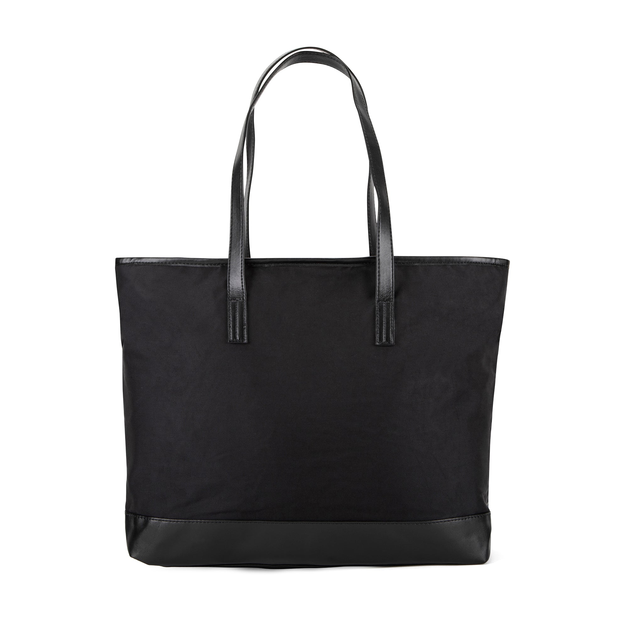 Battersea Tote Bag-Tote Bag-17 London-Black/Black-SchoolBagsAndStuff