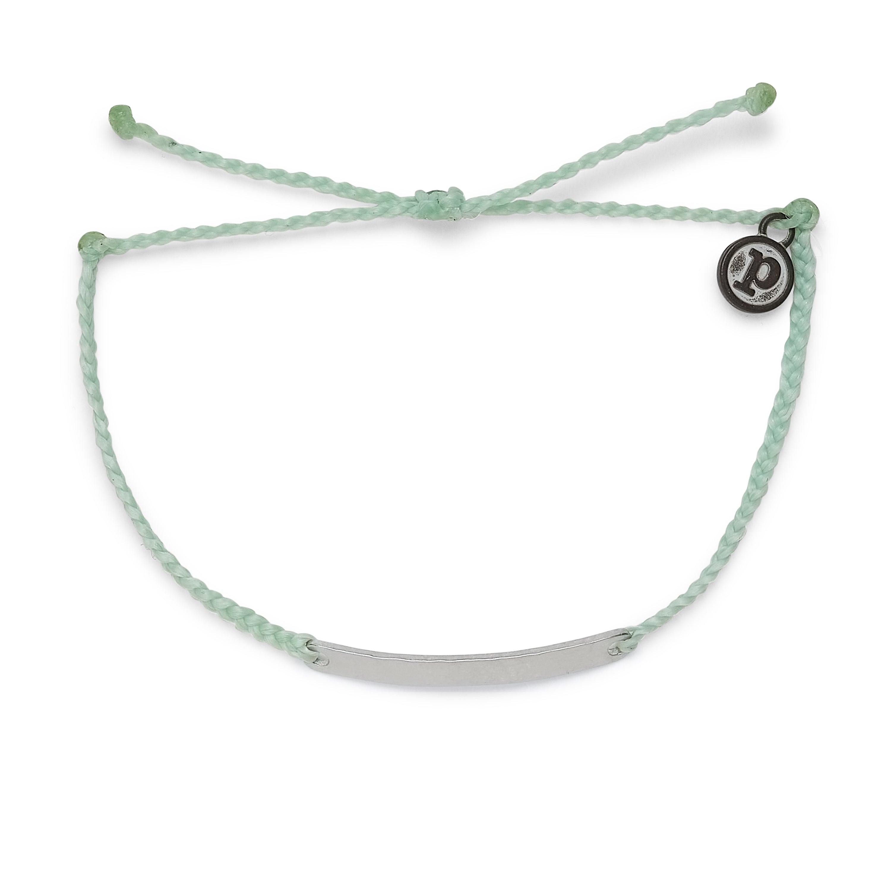 Hammered Bar Charm Bracelet-Bracelet-Puravida-Winter Fresh-SchoolBagsAndStuff