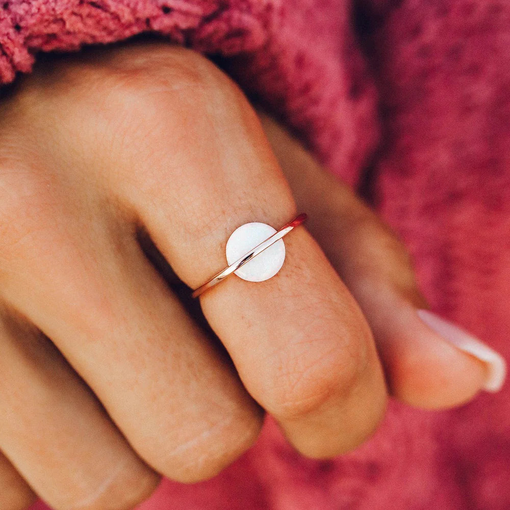Opal Saturn Ring-Ring-Puravida-SchoolBagsAndStuff