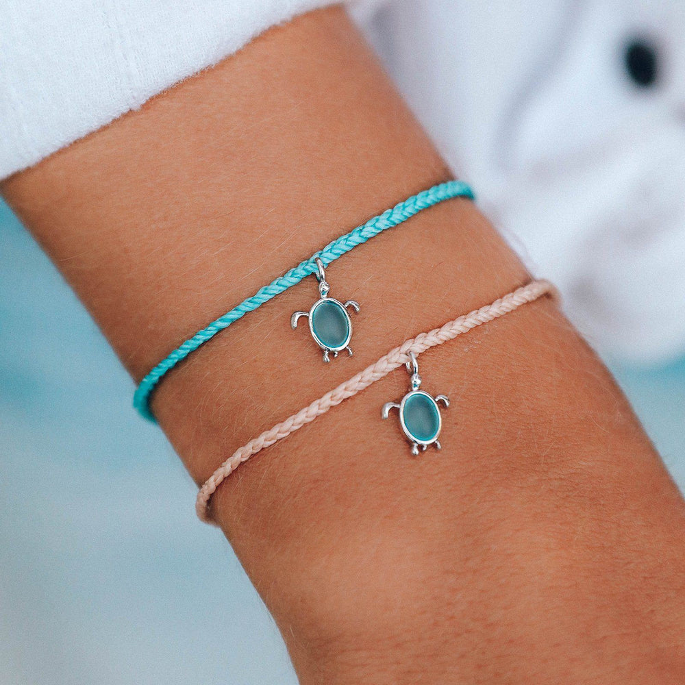 Sea Turtle Bracelet-Bracelet-Puravida-Blush-SchoolBagsAndStuff