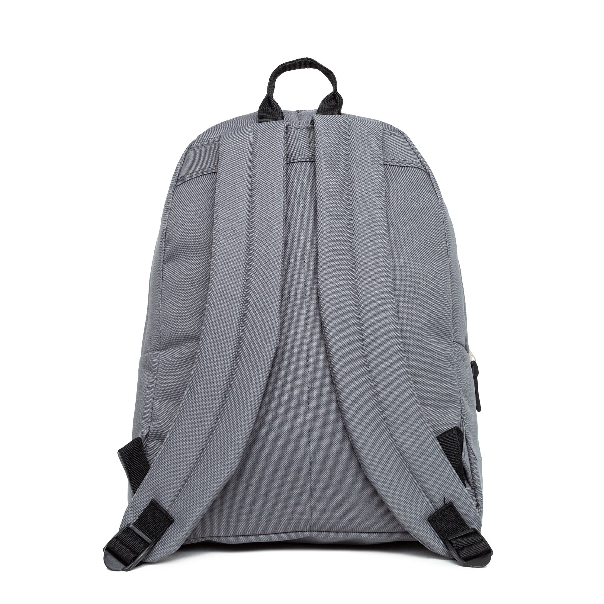 Badge Core Backpack-Backpack-Hype-Grey-SchoolBagsAndStuff