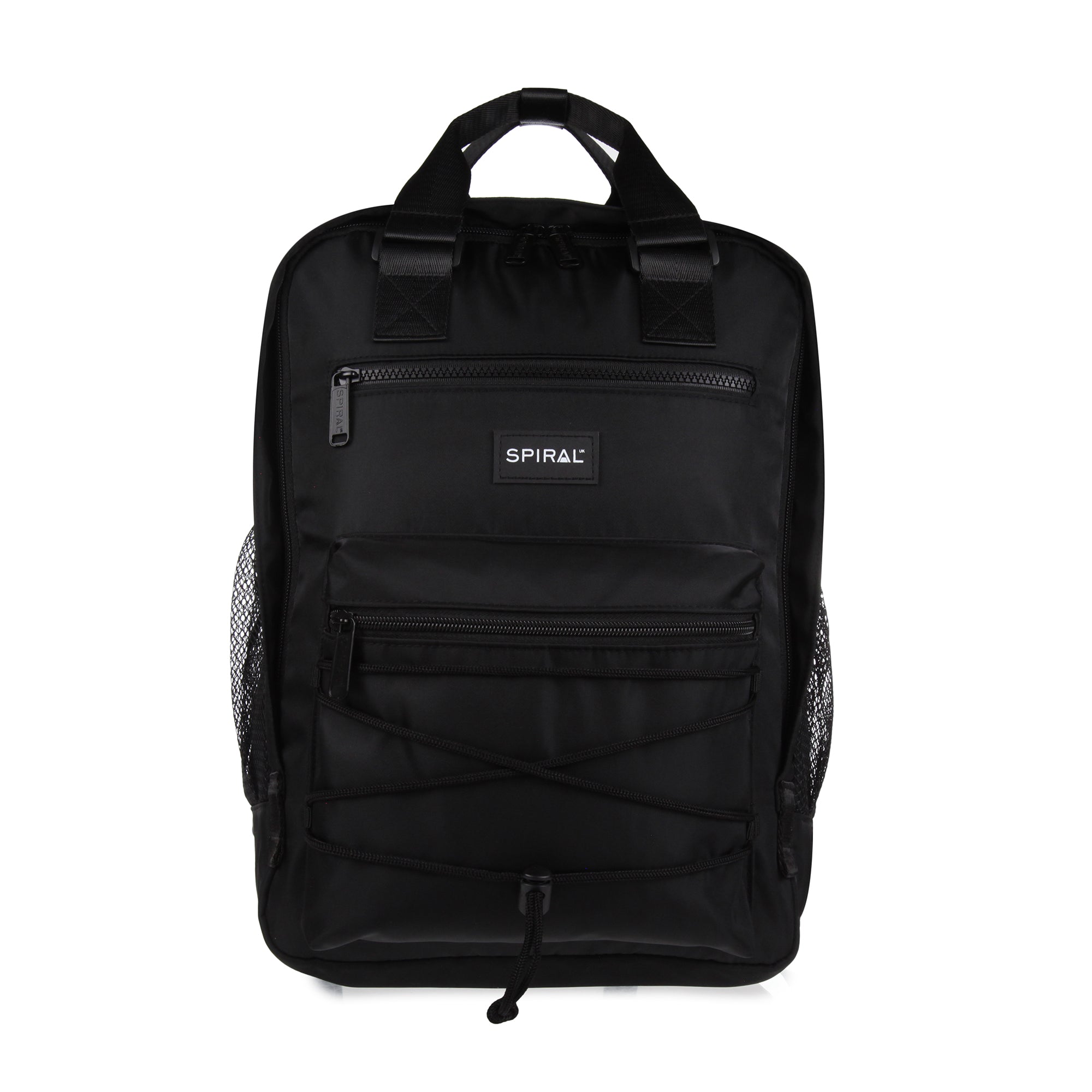 Brixton Spiral Backpack-Backpack-Spiral-Black-SchoolBagsAndStuff