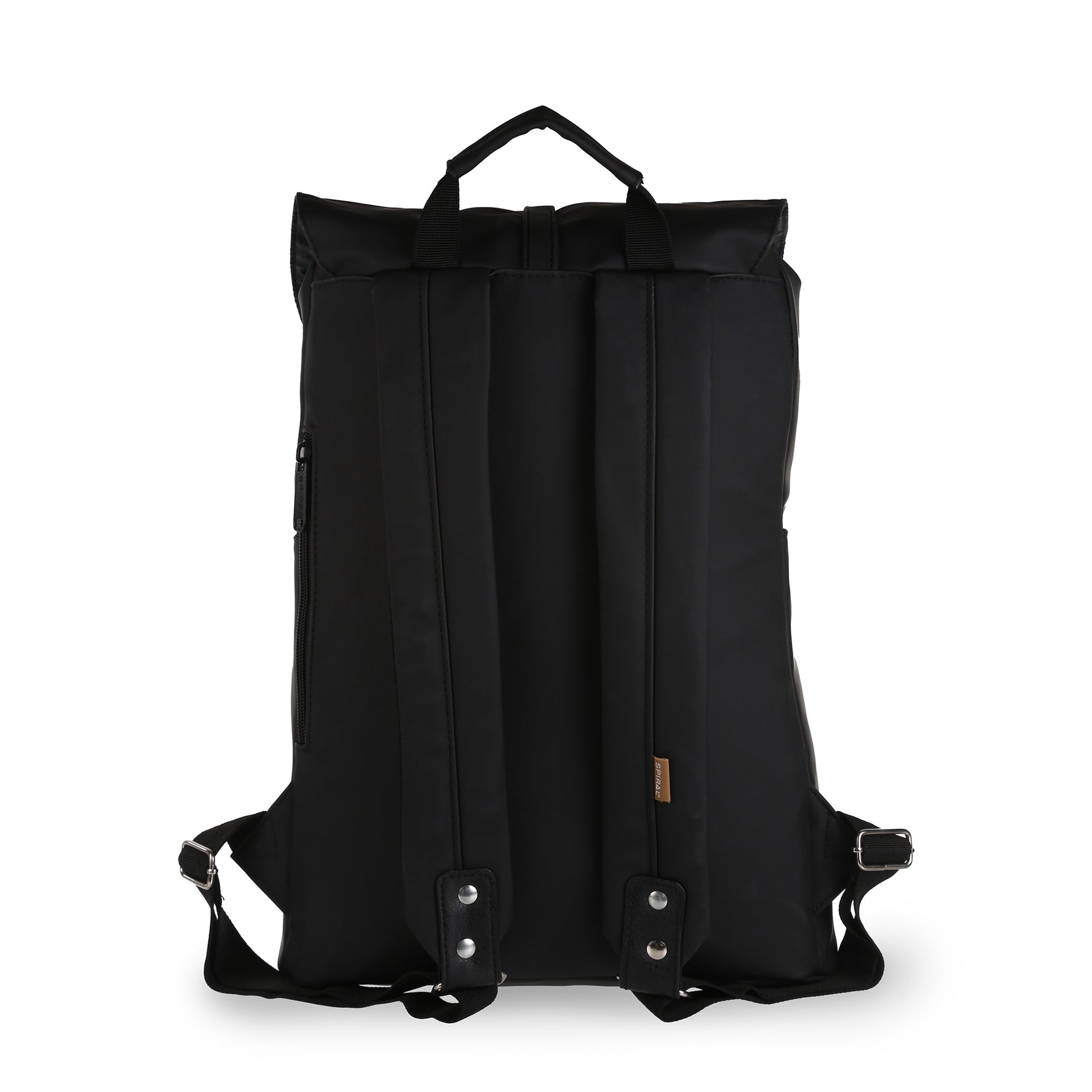 Frontwell Backpack-Backpack-Spiral-Black-SchoolBagsAndStuff