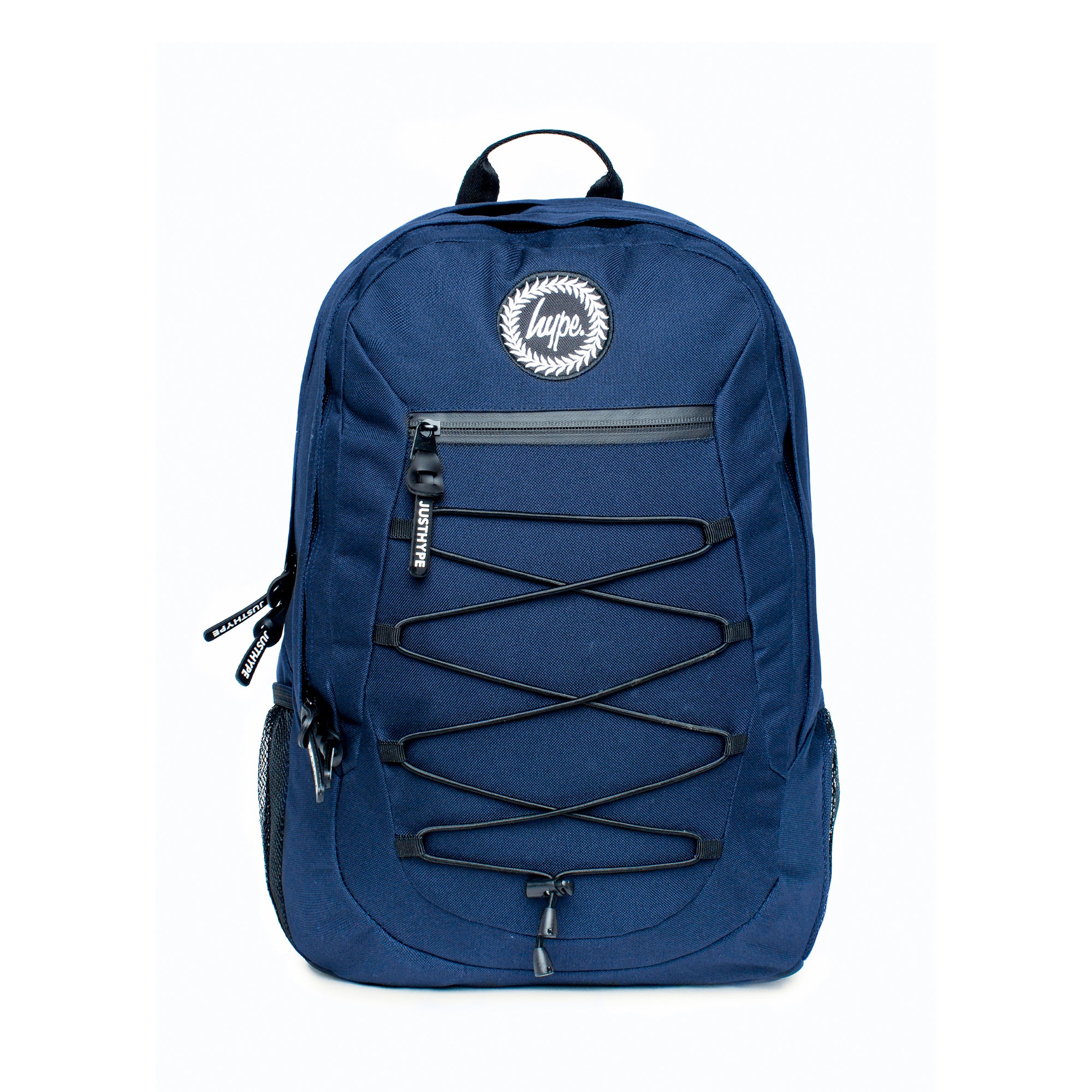 Crest Maxi Backpack-Backpack-Hype-Navy-SchoolBagsAndStuff