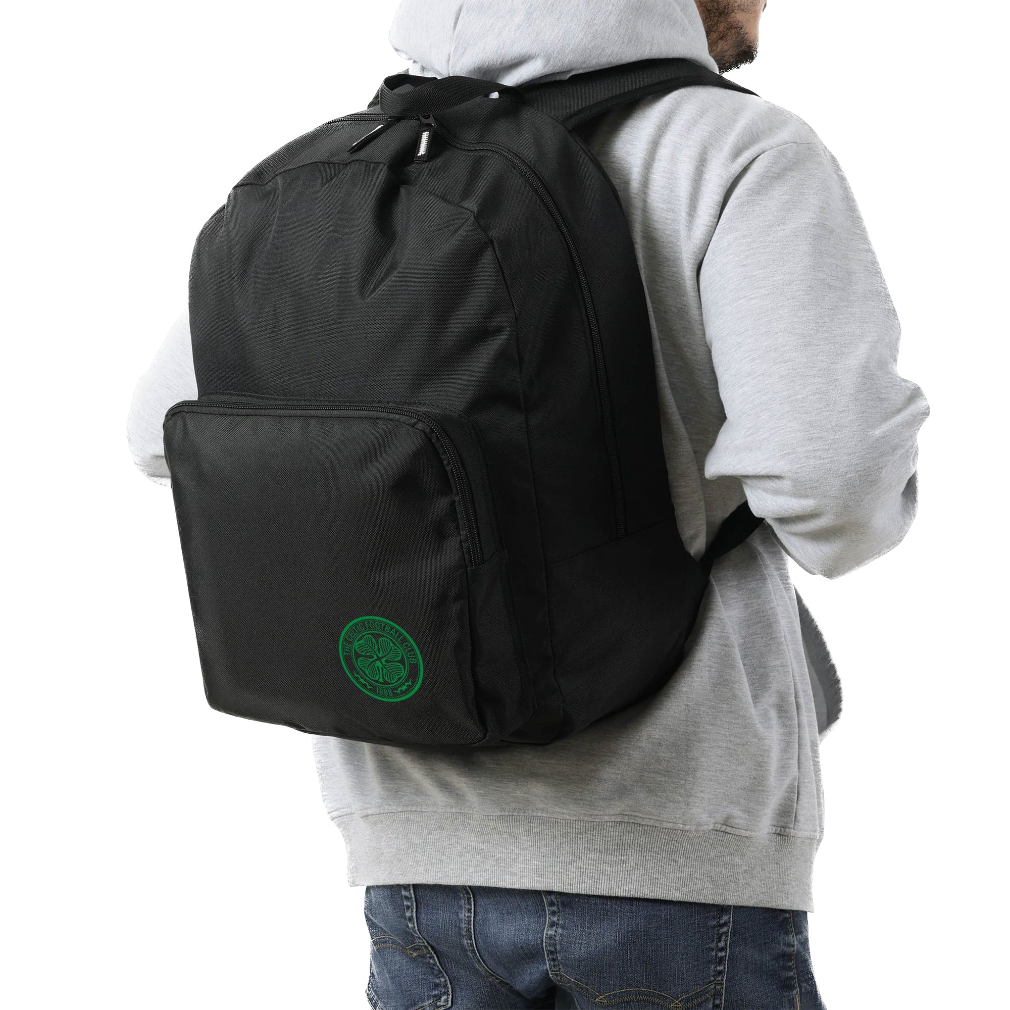 Recycled Classic Football Backpack-Backpack-Football Backpacks-Celtic FC-SchoolBagsAndStuff