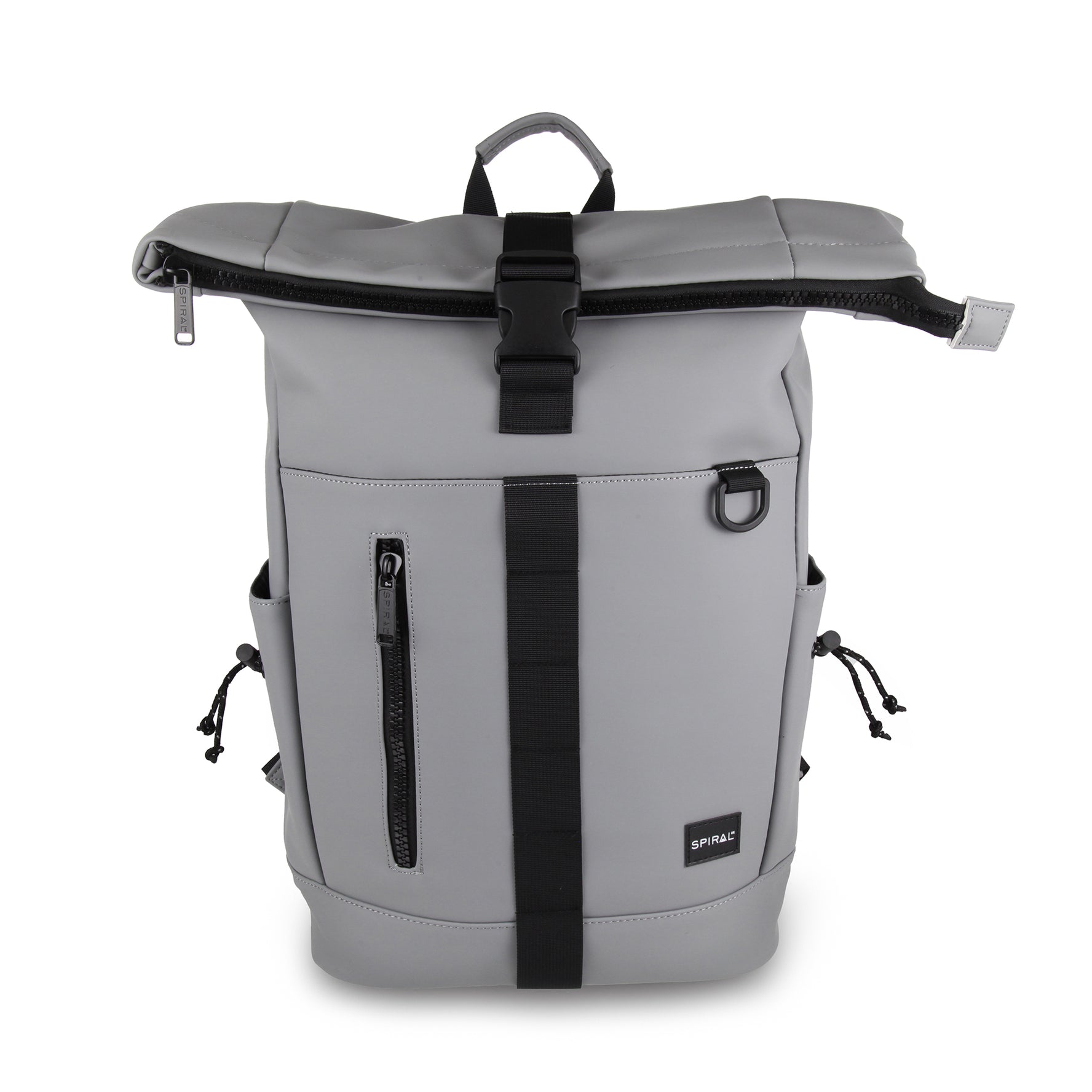Transporter Deluxe Backpack-Backpack-Spiral-Charcoal-SchoolBagsAndStuff