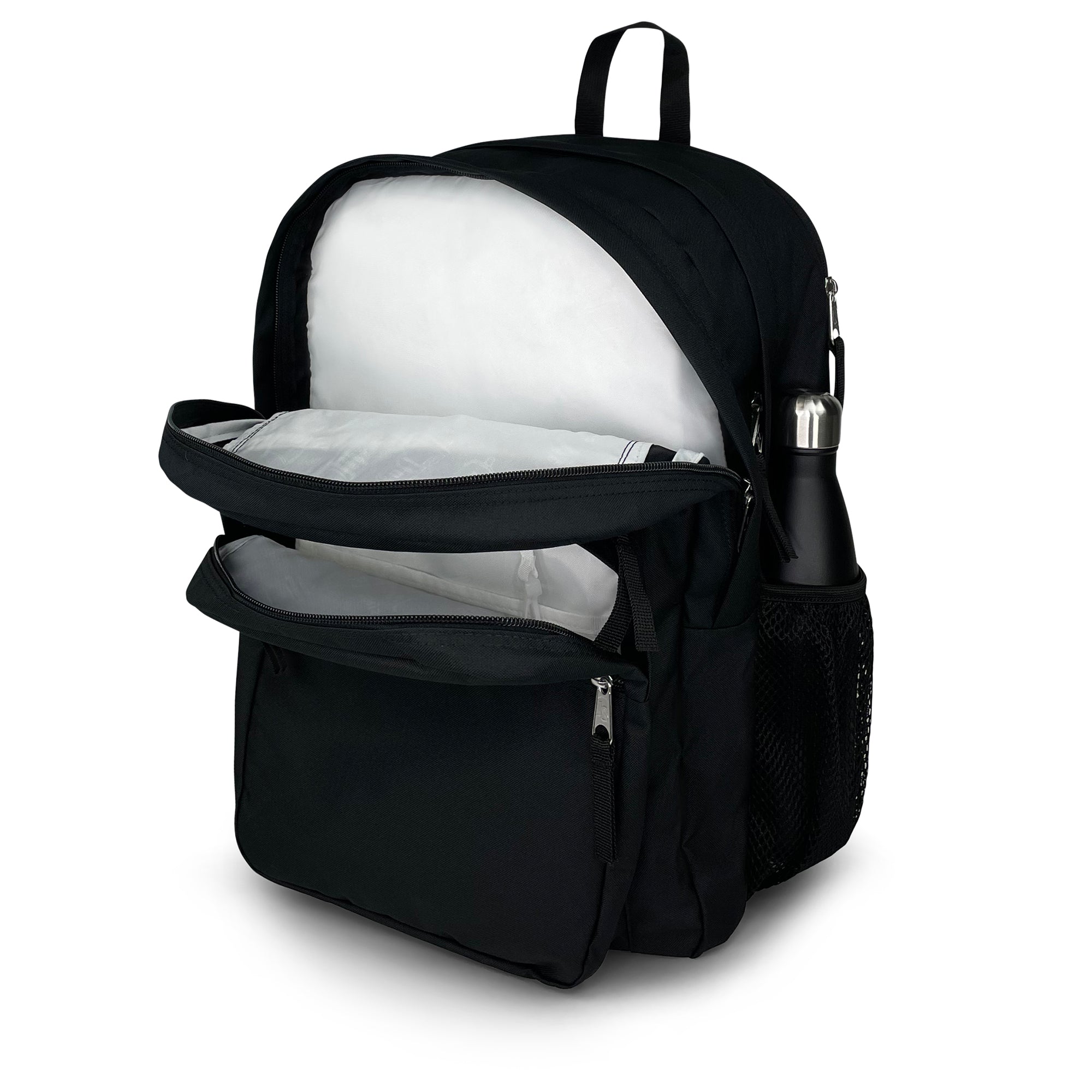 Big Student Backpack-Backpack-Jansport-Black-SchoolBagsAndStuff