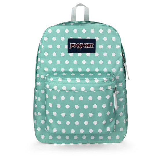 Superbreak Backpack-Backpack-Jansport-Cascade Polkadot-SchoolBagsAndStuff