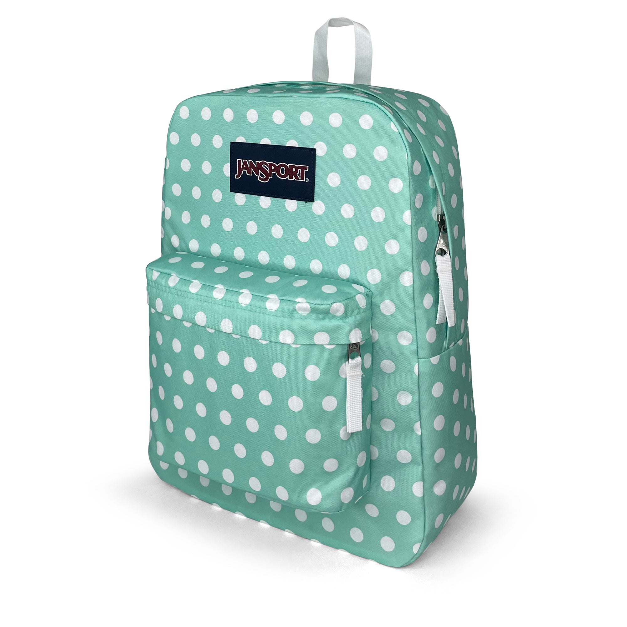 Superbreak Backpack-Backpack-Jansport-Cascade Polkadot-SchoolBagsAndStuff