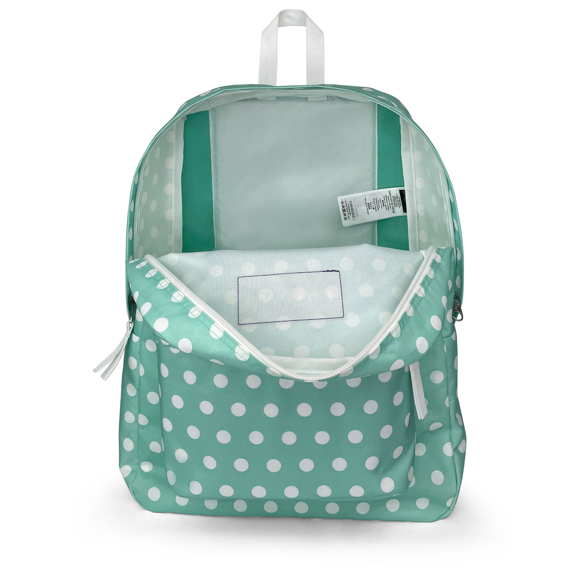 Superbreak Backpack-Backpack-Jansport-Cascade Polkadot-SchoolBagsAndStuff