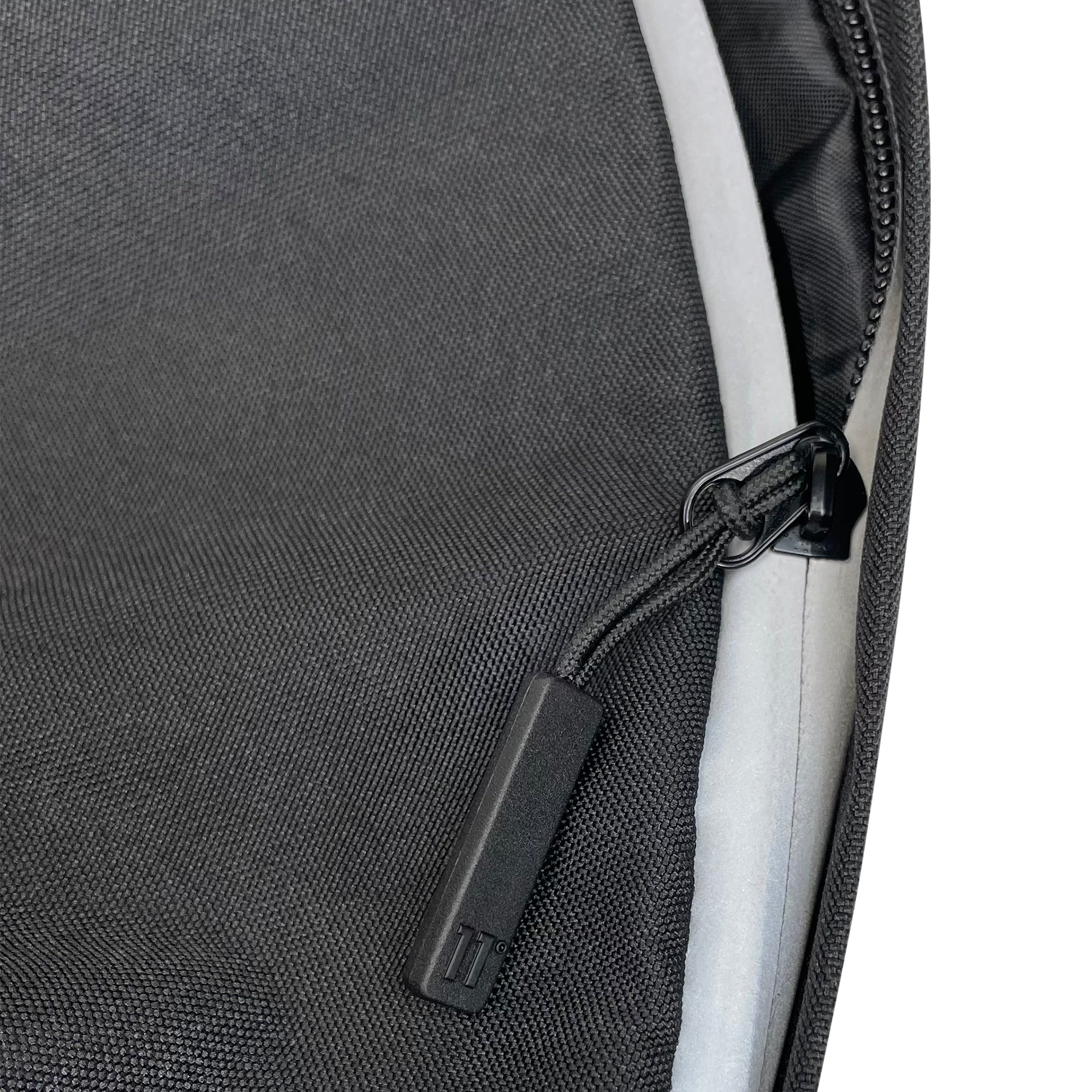 Reflective Trim Backpack-Backpack-11 Degrees-Black-SchoolBagsAndStuff