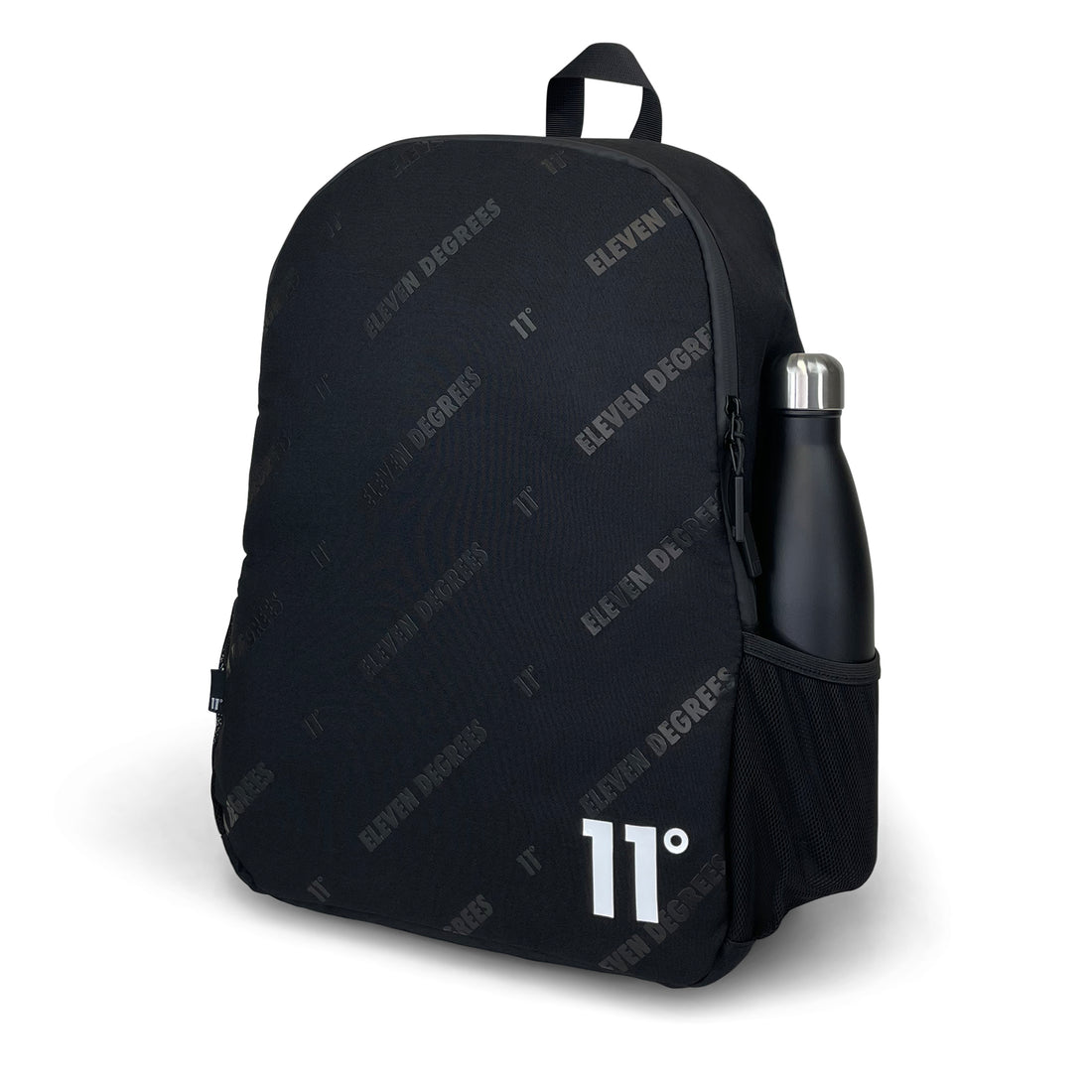 All Over Print Backpack-Backpack-11 Degrees-Black-SchoolBagsAndStuff