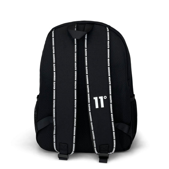 All Over Print Backpack-Backpack-11 Degrees-Black-SchoolBagsAndStuff