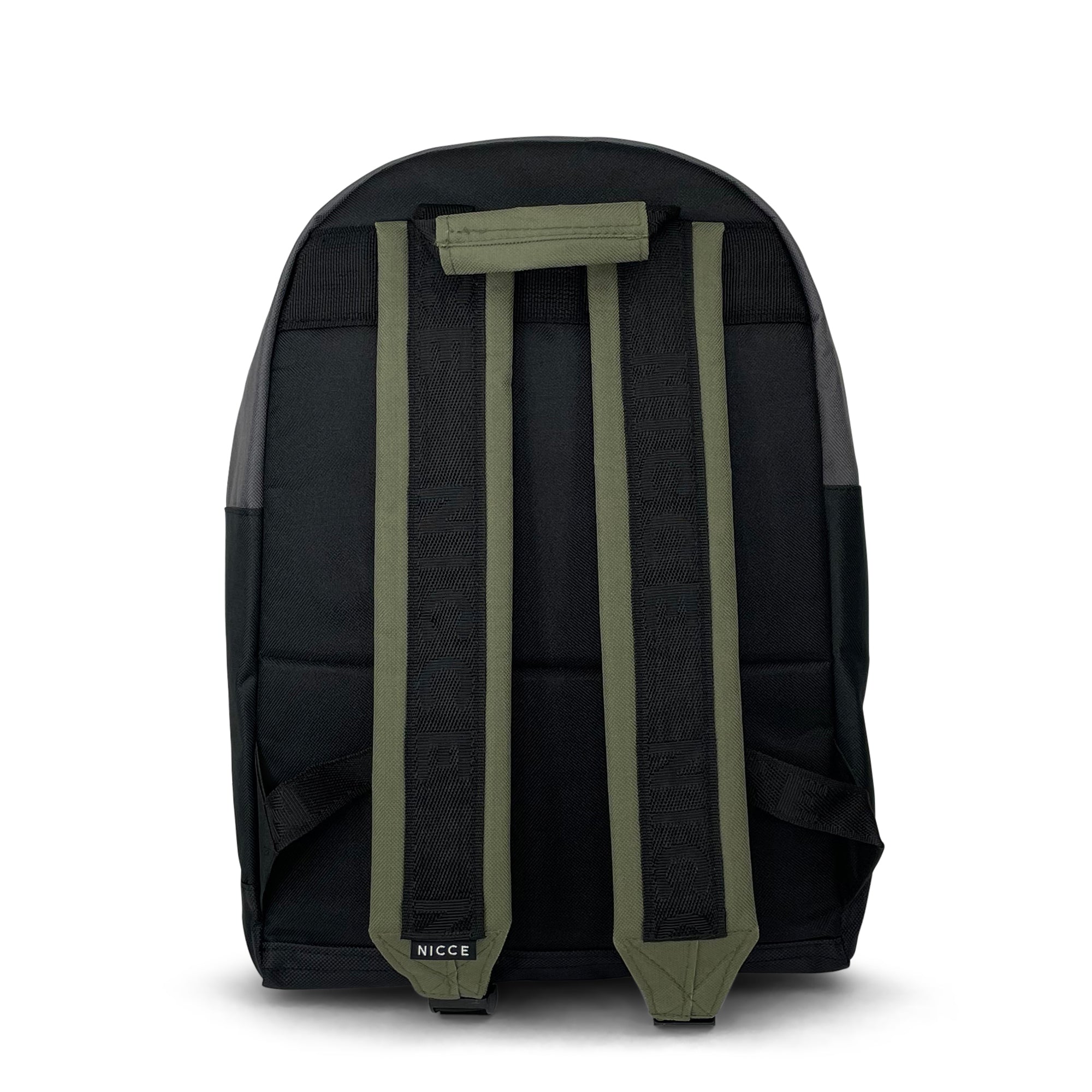 Taro Backpack-Backpack-Nicce-Olive/Grey/Black-SchoolBagsAndStuff