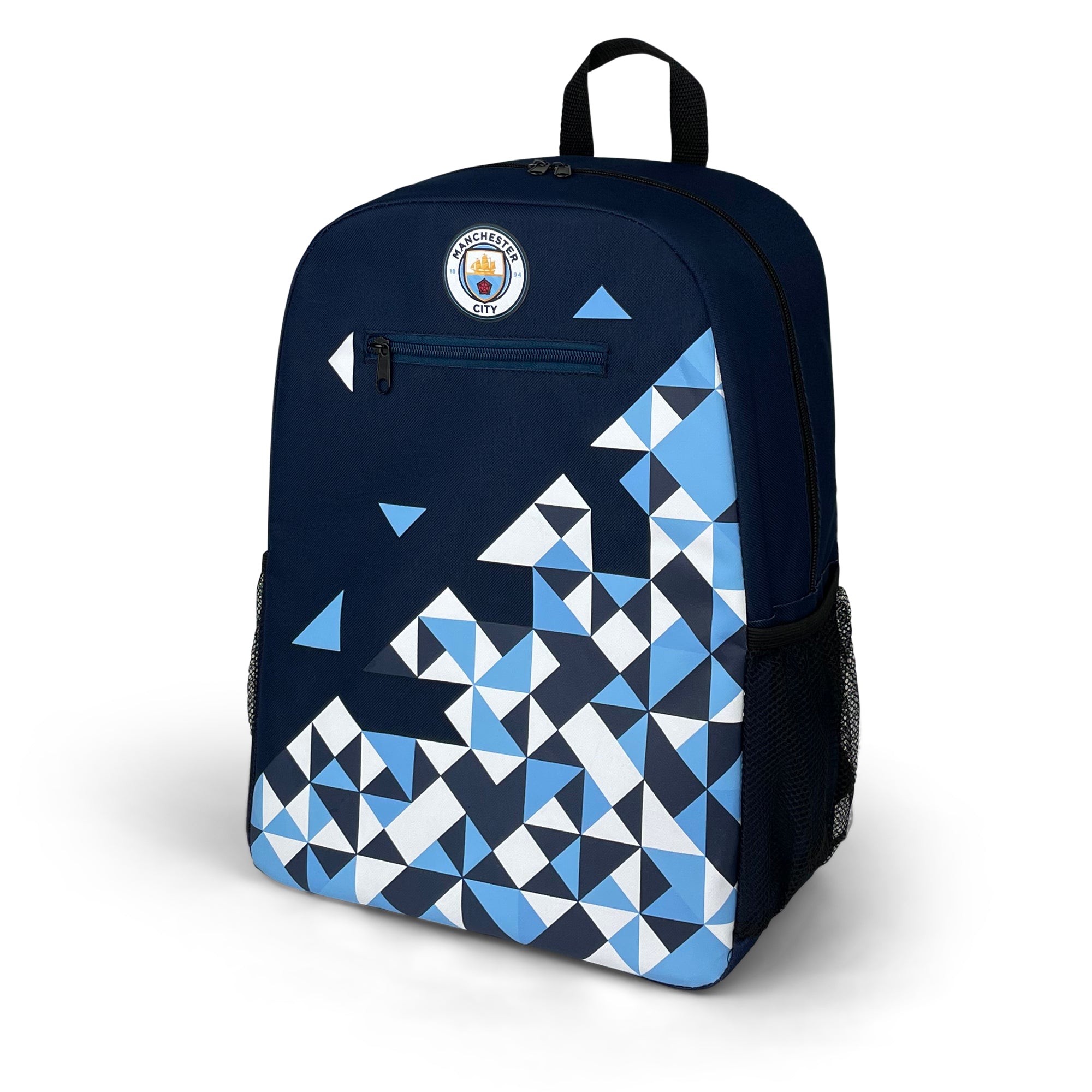 Particle Football Backpack-Backpack-Football Backpacks-Manchester City FC-SchoolBagsAndStuff