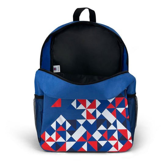 Particle Football Backpack-Backpack-Football Backpacks-Rangers FC-SchoolBagsAndStuff