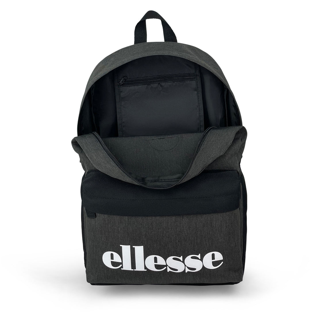 Regent Backpack-Backpack-Ellesse-Black/Charcoal-SchoolBagsAndStuff