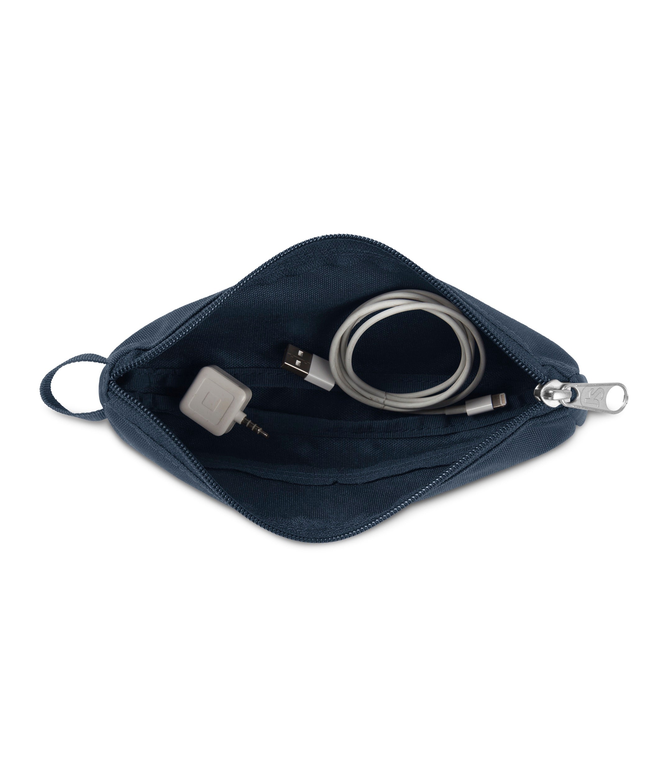 Basic Accessory Pouch-Pencil Case-Jansport-Navy-SchoolBagsAndStuff