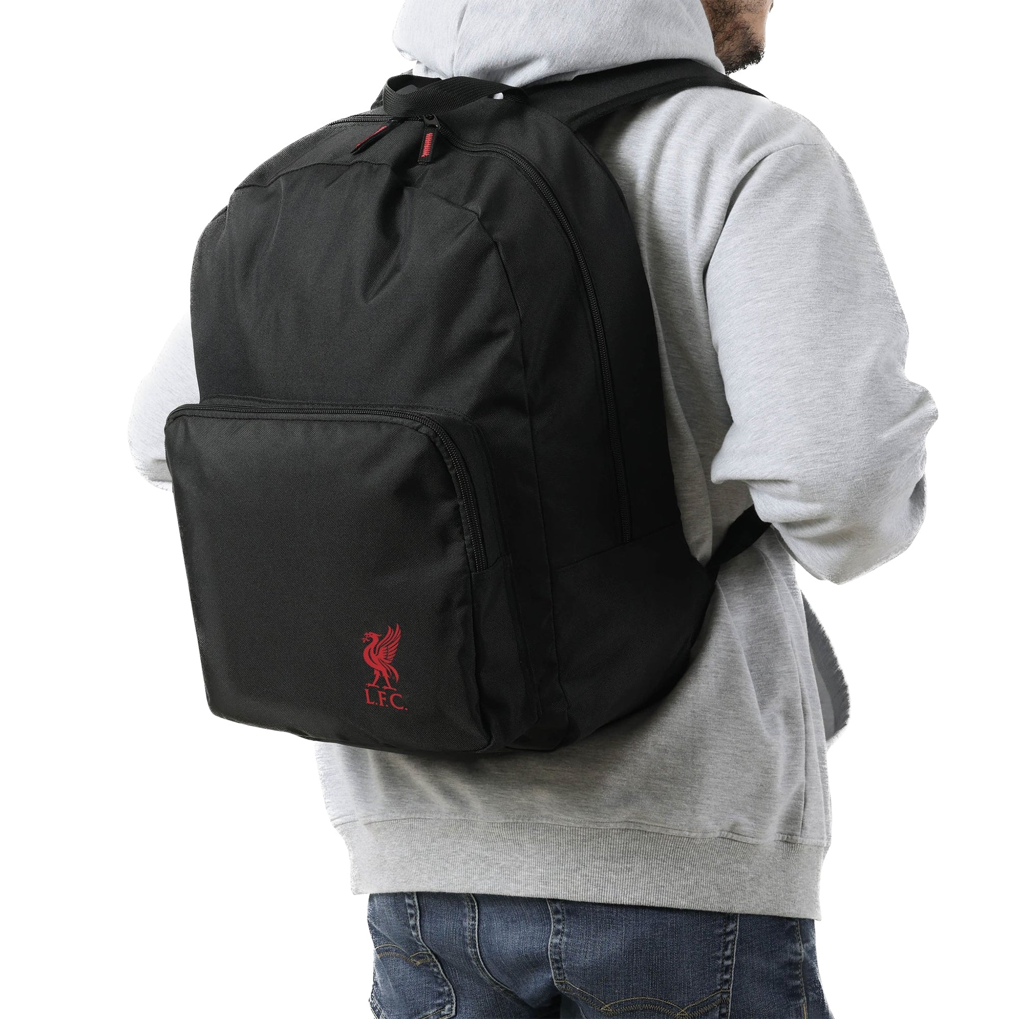 Recycled Classic Football Backpack-Backpack-Football Backpacks-Liverpool FC-SchoolBagsAndStuff