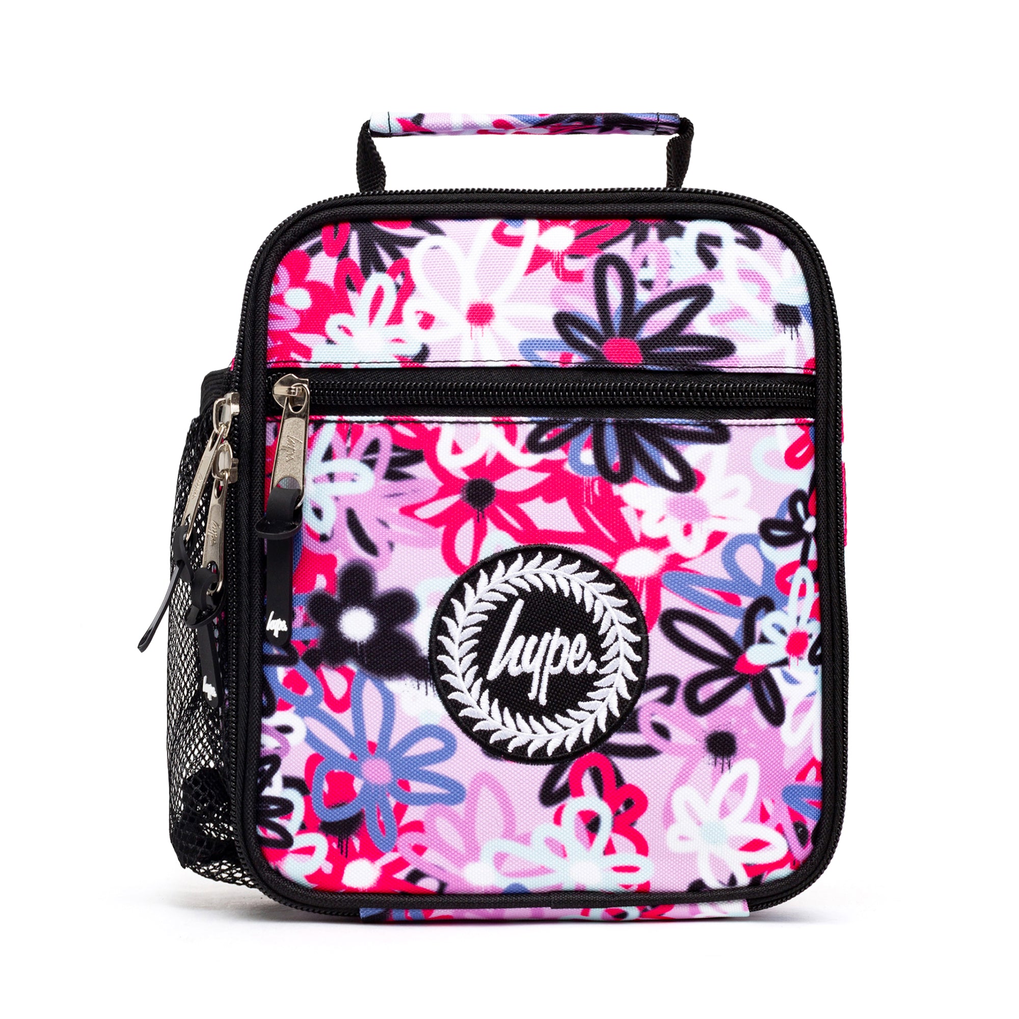 Graffiti Flowers Lunch Box-Lunch Box-Hype-Graffiti Flowers-SchoolBagsAndStuff