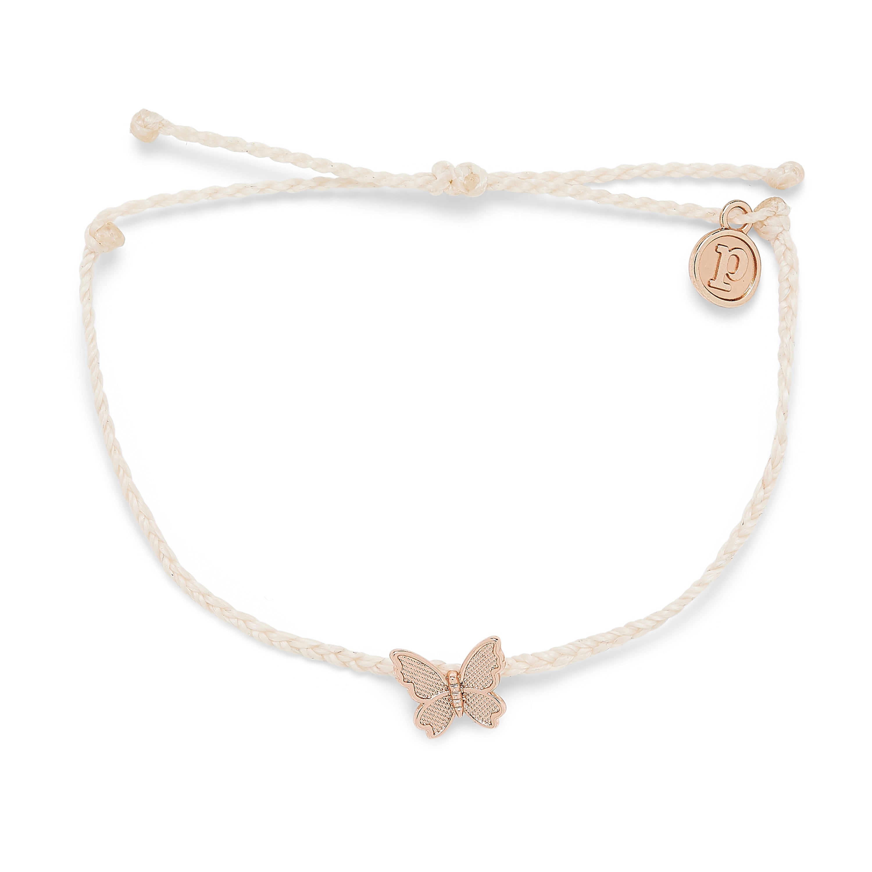 Butterfly in Flight Bracelet-Bracelet-Puravida-Rose Gold-SchoolBagsAndStuff