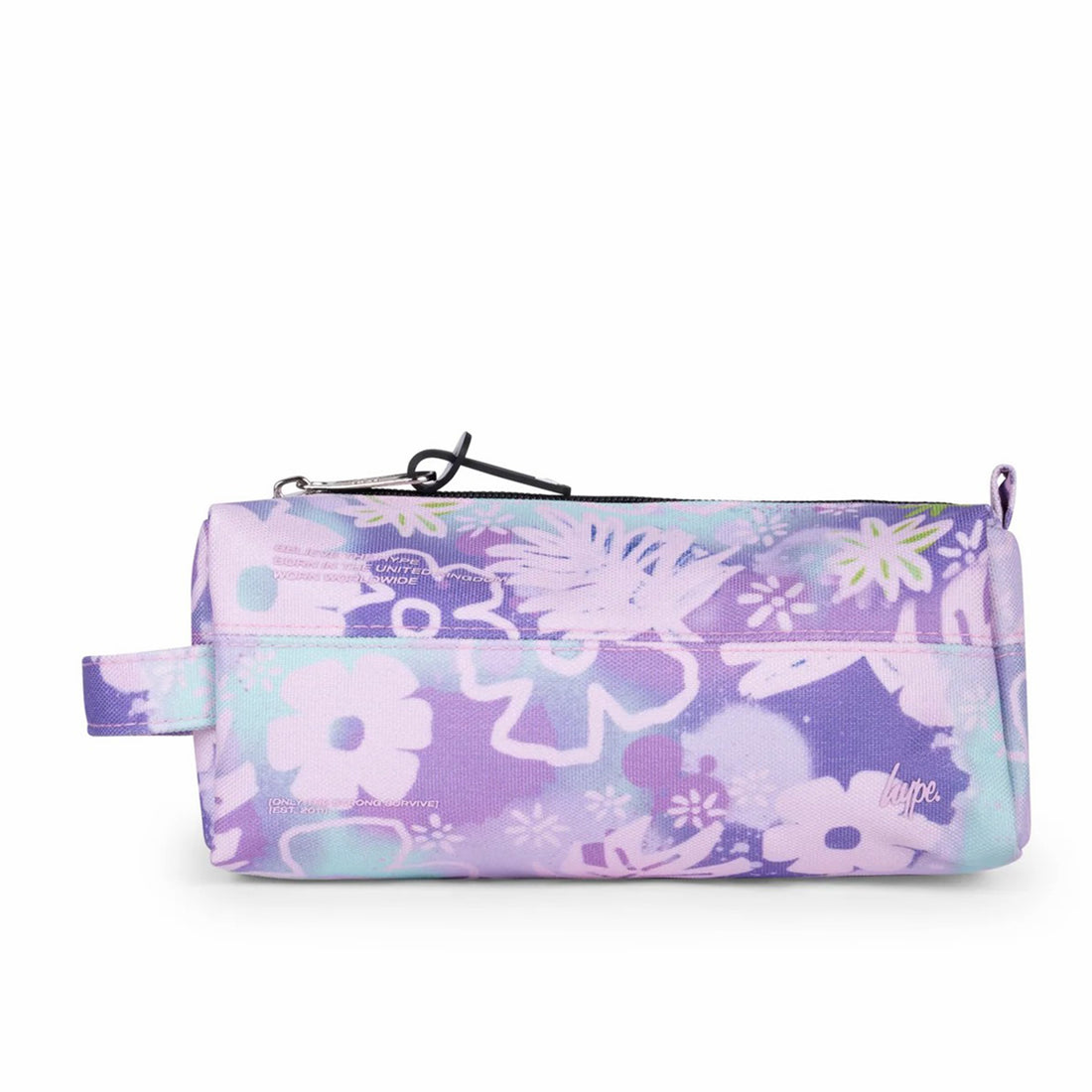 Purple Flower Doodle Pencil Case