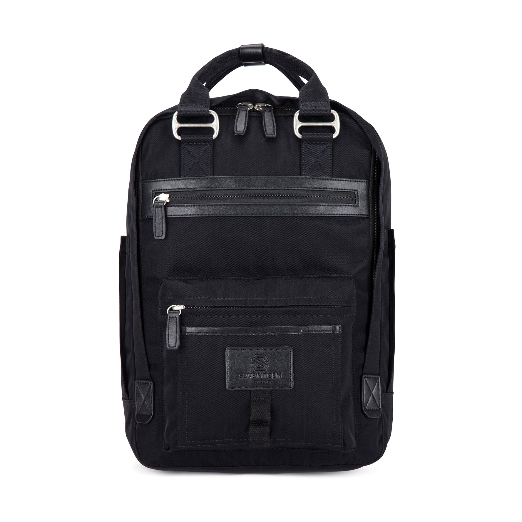 Wimbledon Backpack-Backpack-17 London-Black tonal-SchoolBagsAndStuff