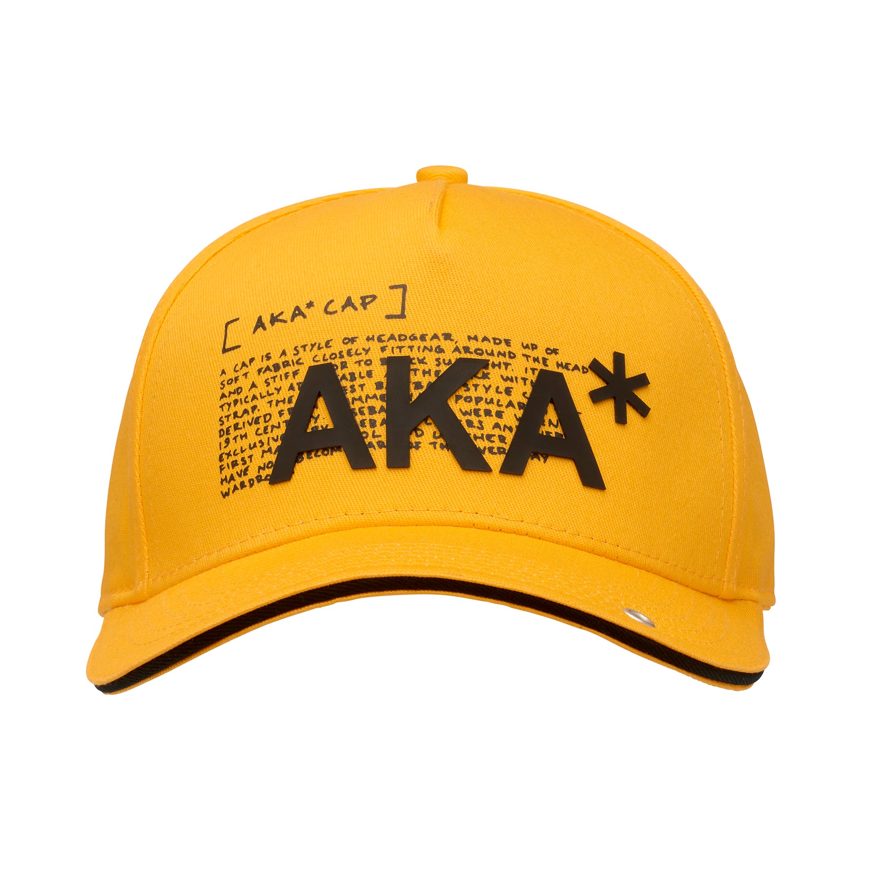 Brick Lane Cap-Cap-AKA*-Yellow-SchoolBagsAndStuff