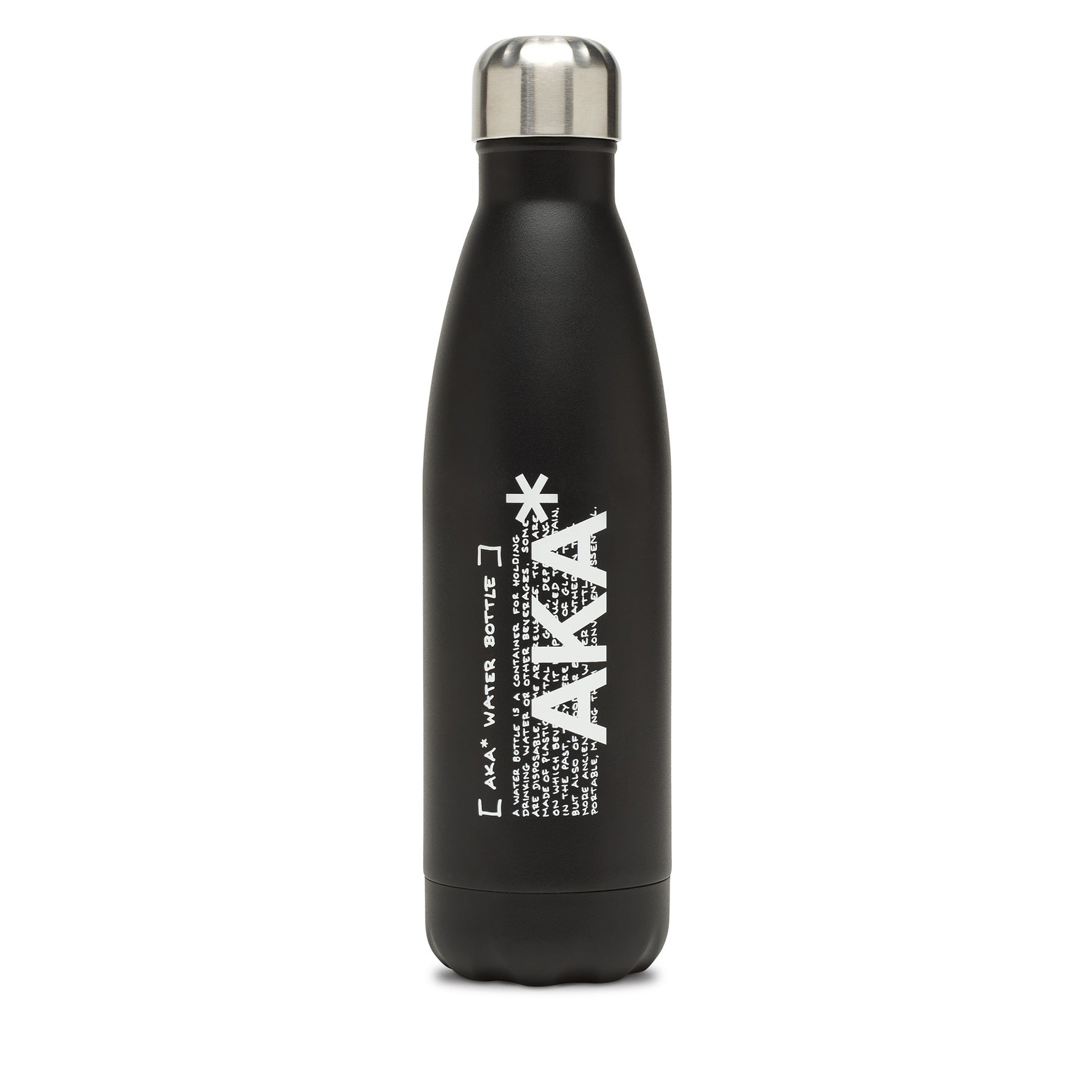 Brick Lane Water Bottle-Water Bottle-AKA*-Black-SchoolBagsAndStuff