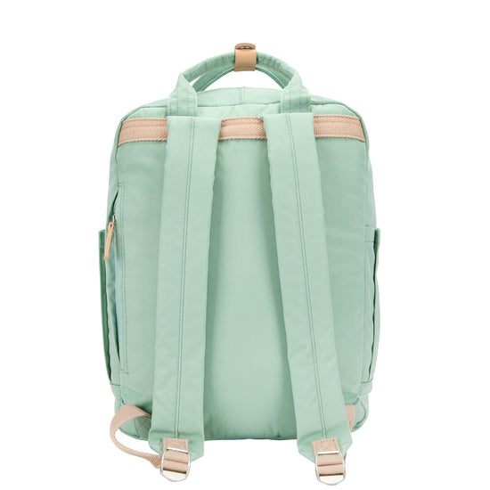 Wimbledon Backpack-Backpack-17 London-Pastel Green-SchoolBagsAndStuff
