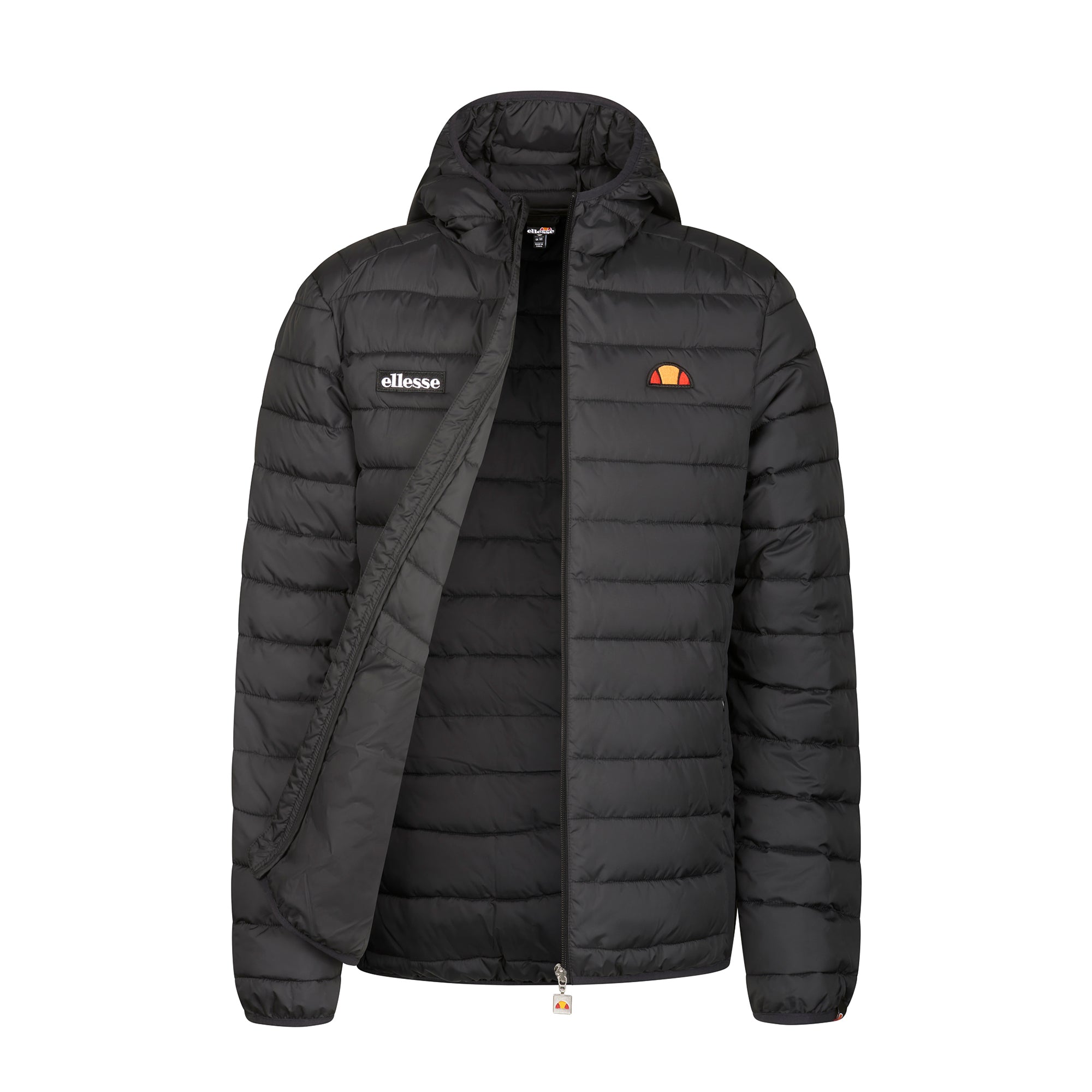 Ellesse lombardy hotsell jacket black