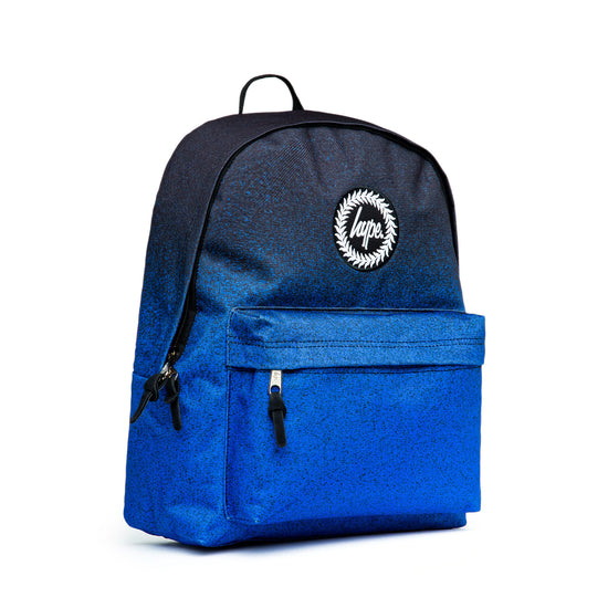 Speckle Fade Backpack-Backpack-Hype-Black/Blue-SchoolBagsAndStuff
