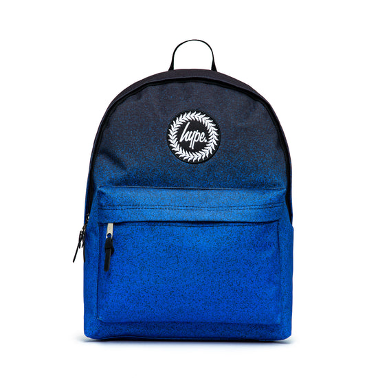 Speckle Fade Backpack-Backpack-Hype-Black/Blue-SchoolBagsAndStuff