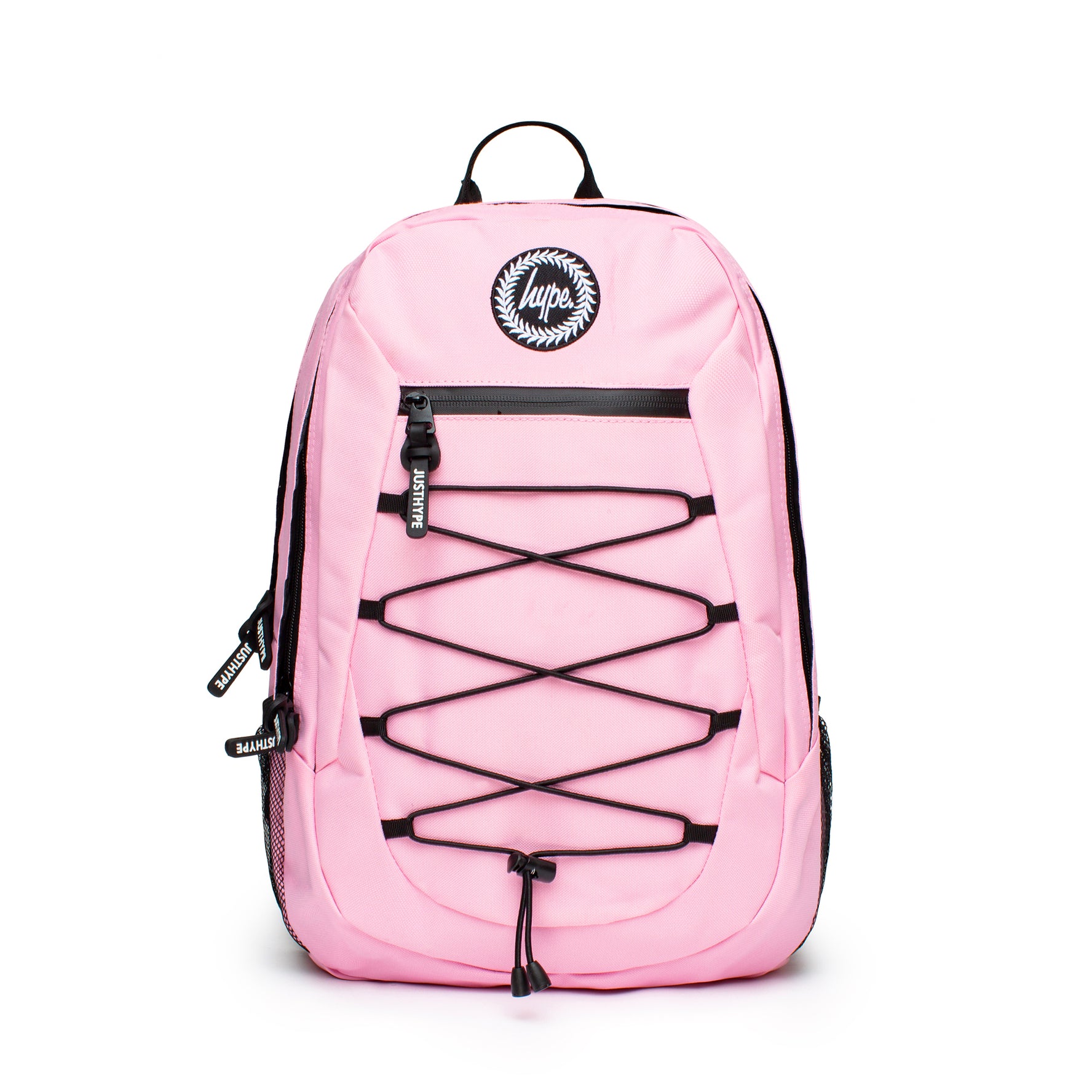 Crest Maxi Backpack-Backpack-Hype-Pink-SchoolBagsAndStuff