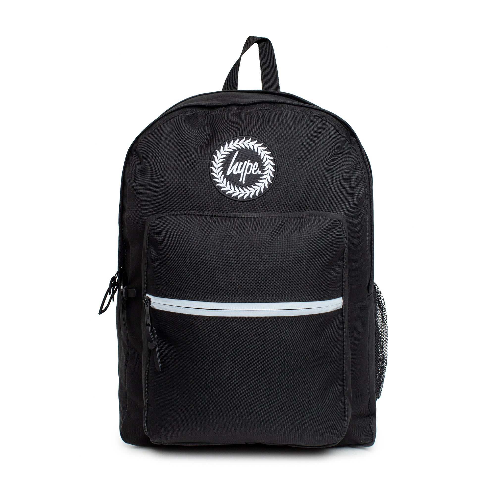 HYPE Utility Crest Backpack Black | Hype Schoolbag for Girls and Boys