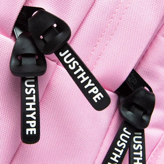 Utility Crest Backpack-Backpack-Hype-Pink-SchoolBagsAndStuff