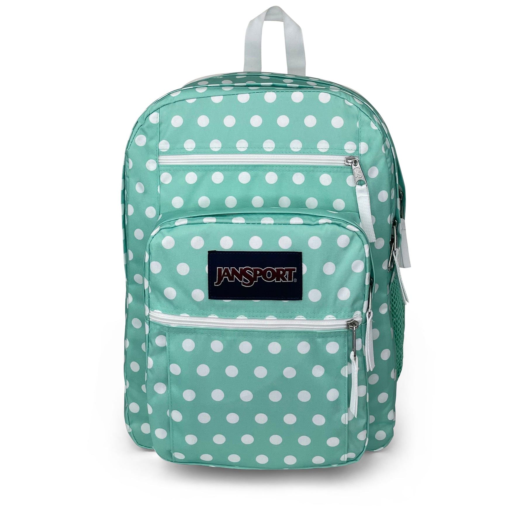 Big Student Backpack-Backpack-Jansport-Cascade Polkadot-SchoolBagsAndStuff